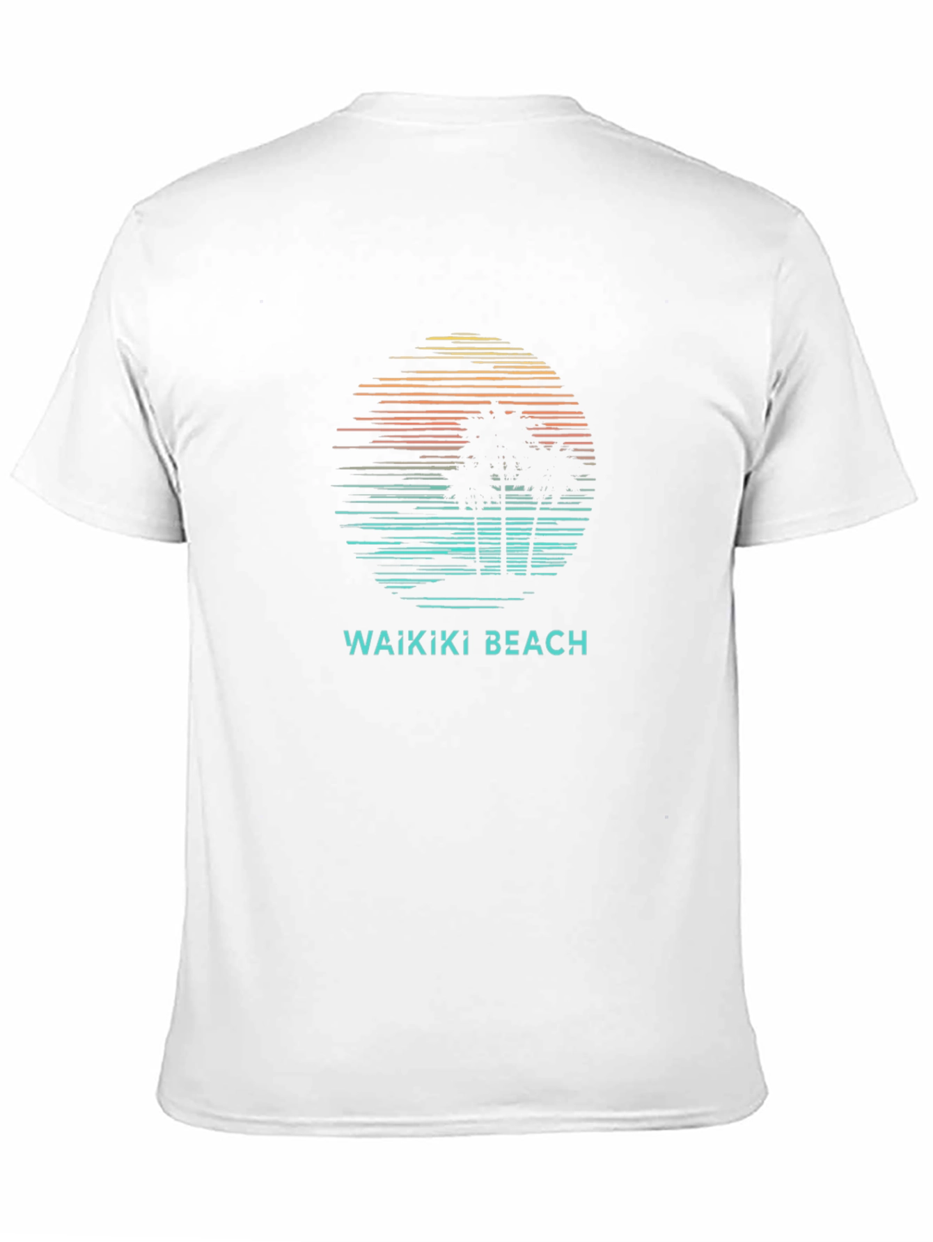 Waikiki Beach T-Shirt - Island Style Tee