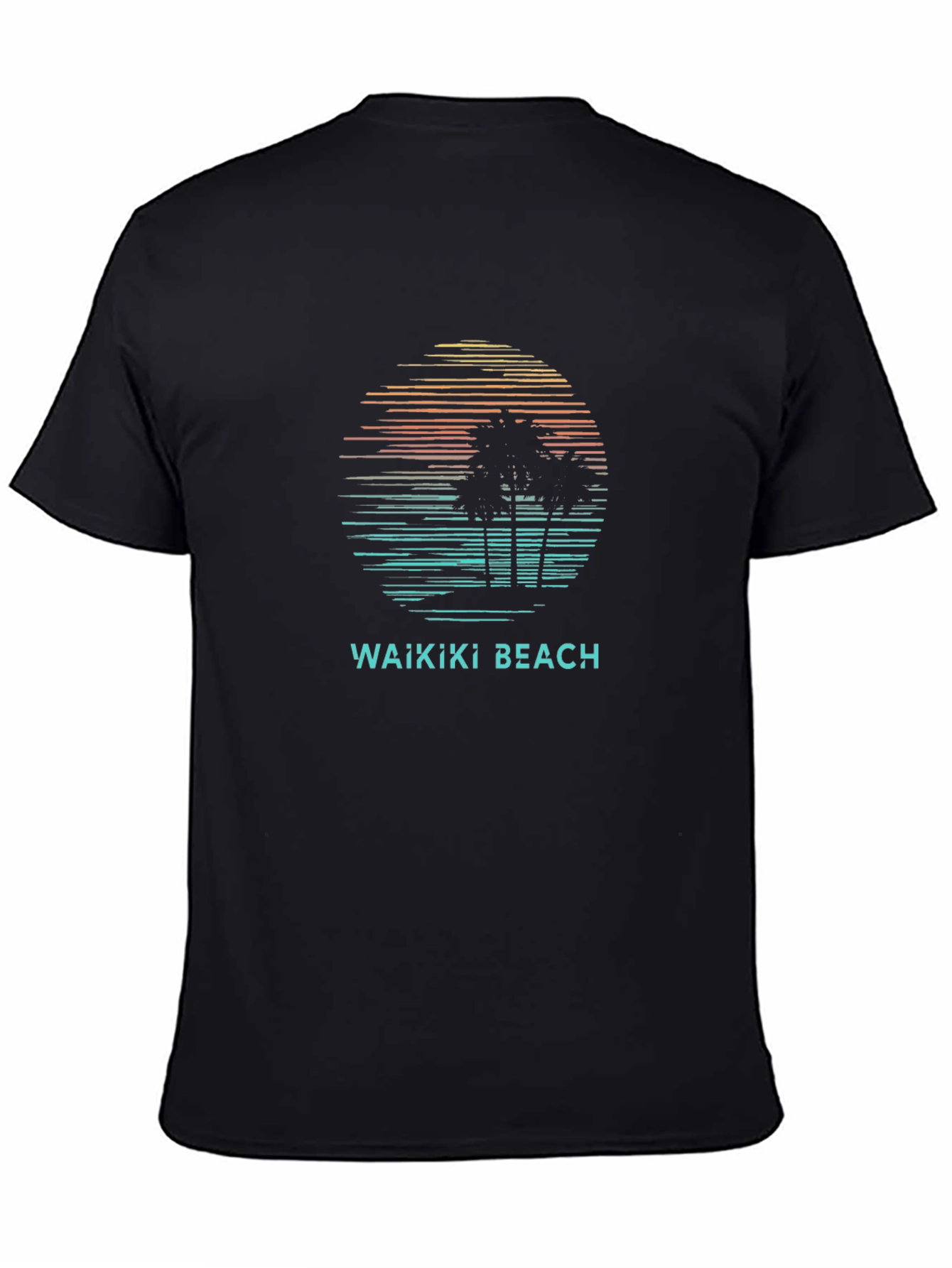 Waikiki Beach T-Shirt - Island Style Tee