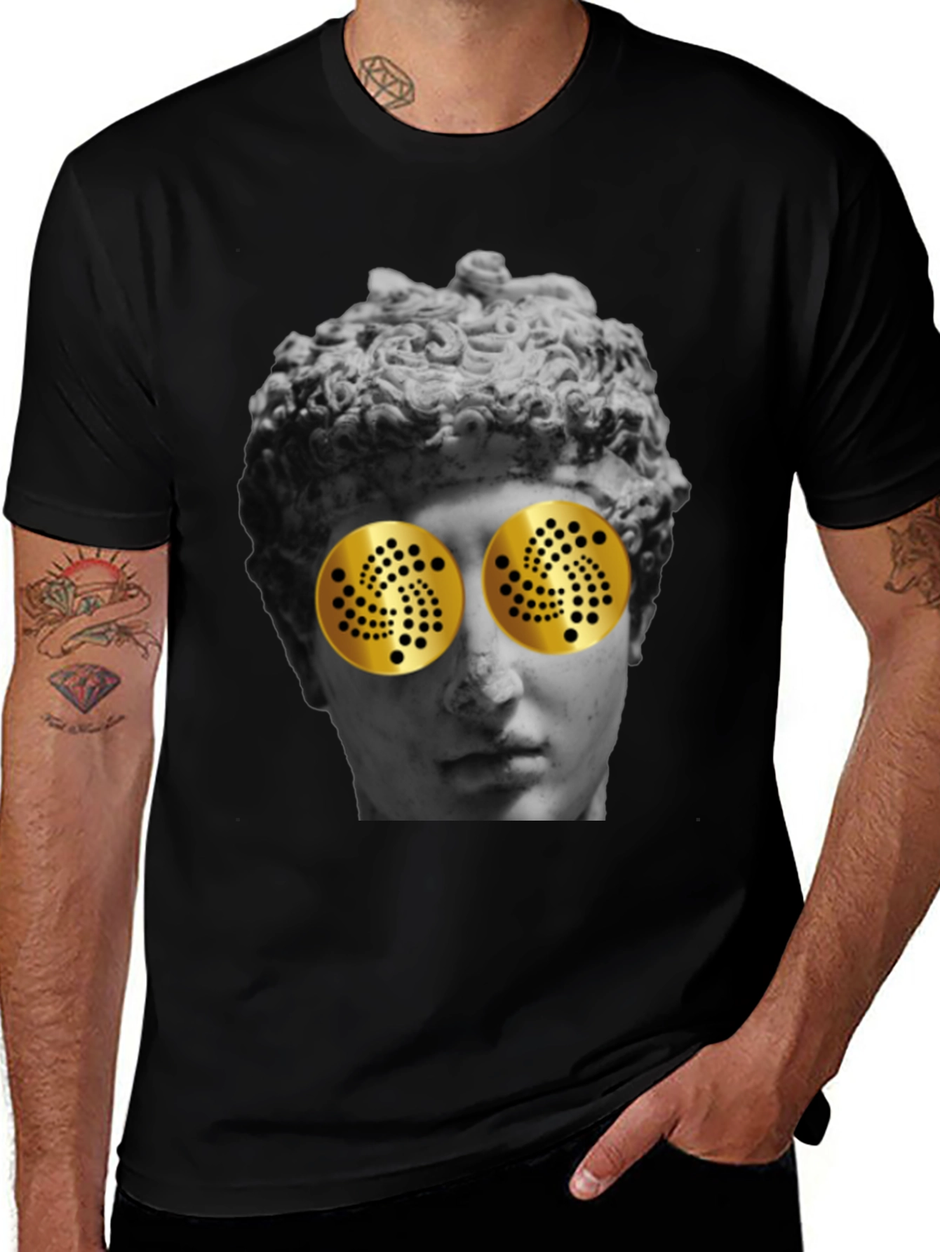 Statue Head Graphic Tee