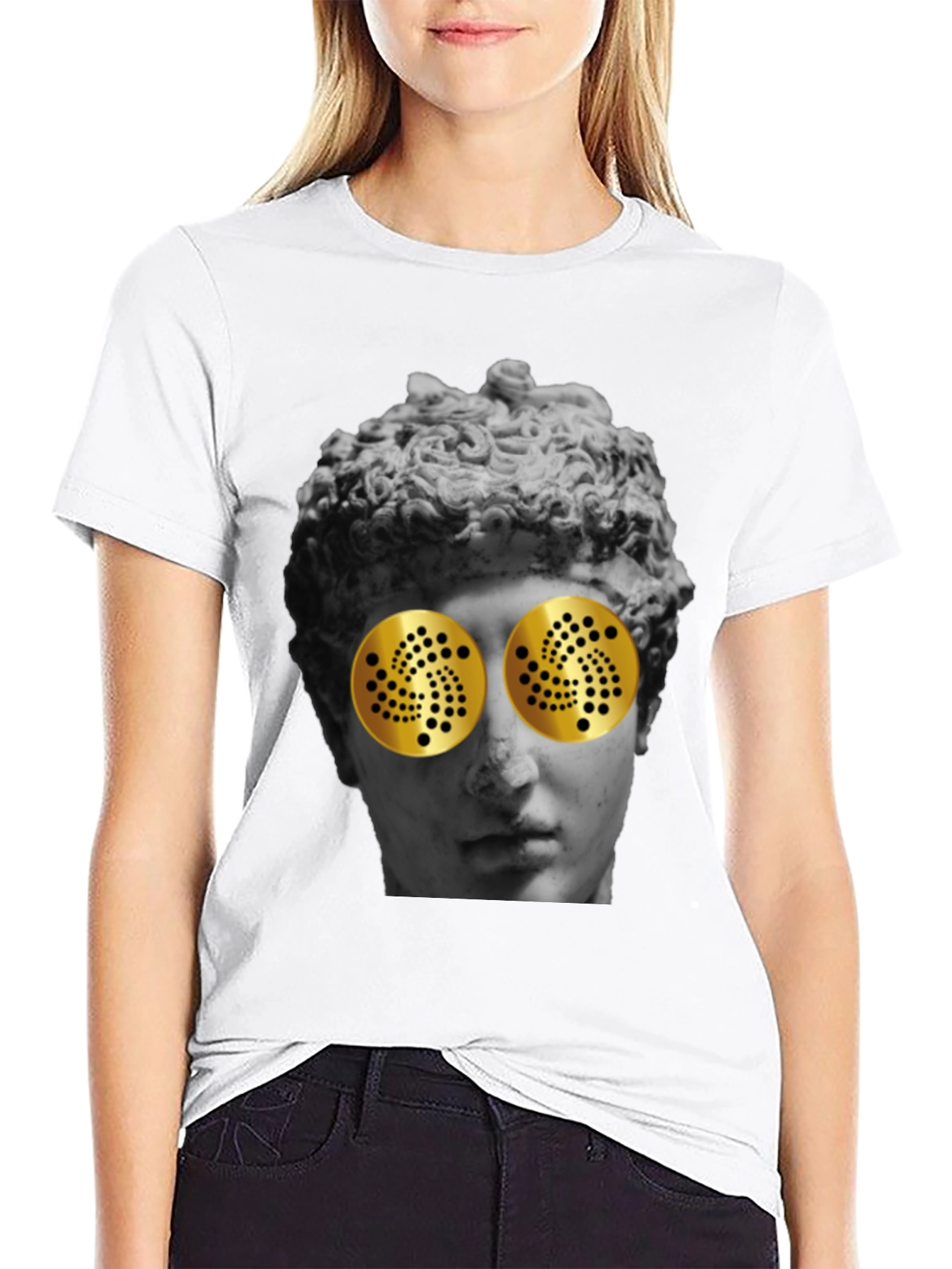 Statue Head Graphic Tee