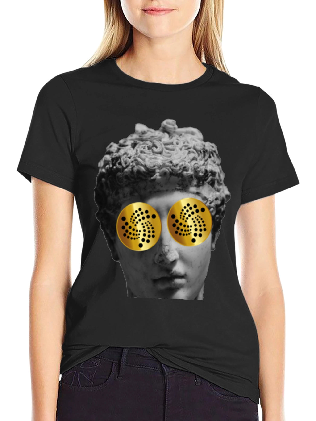 Statue Head Graphic Tee