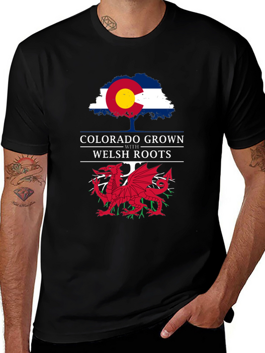 Colorado Grown Welsh Roots Graphic Tee