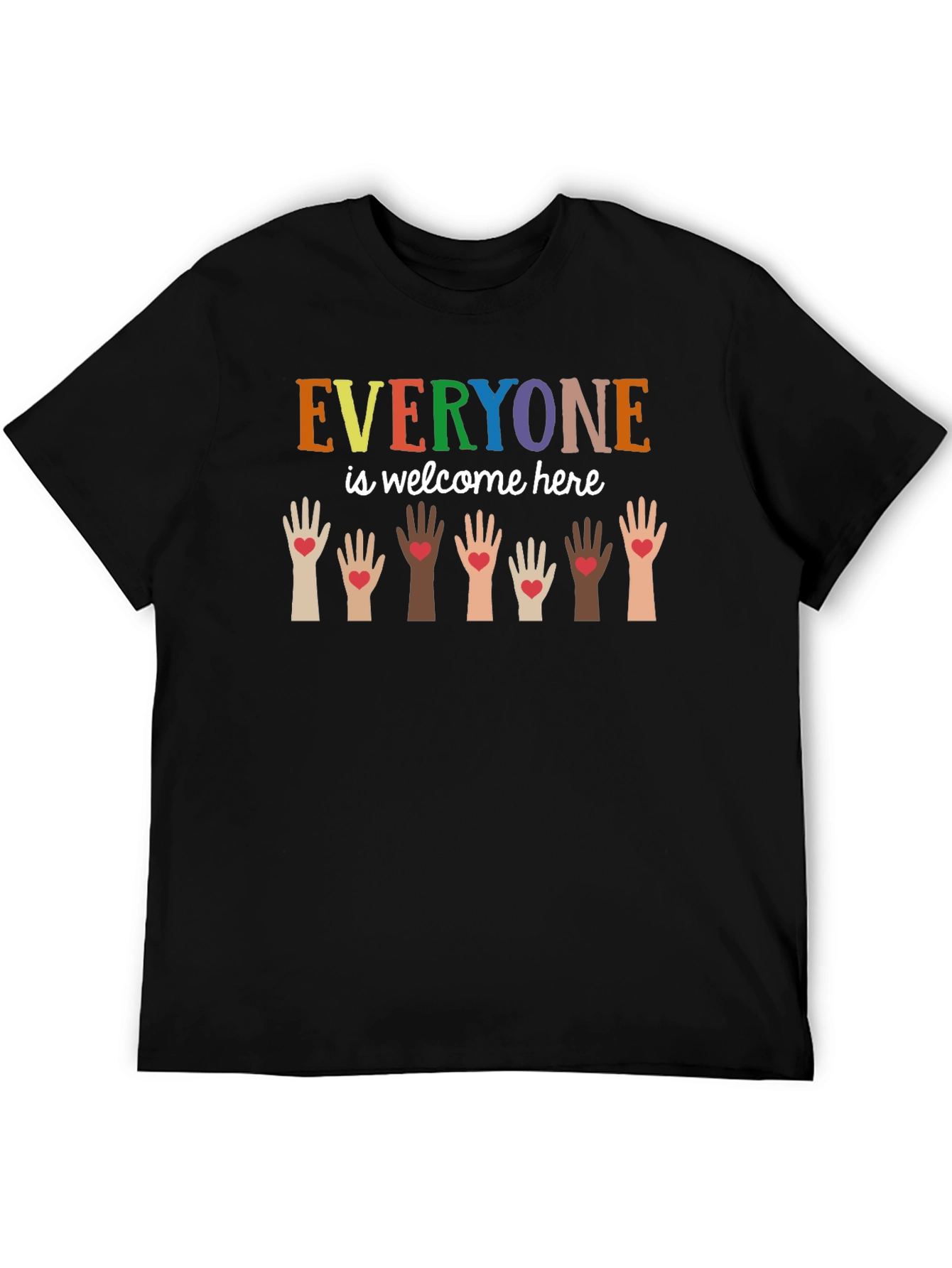 Everyone is Welcome Here Graphic Tee