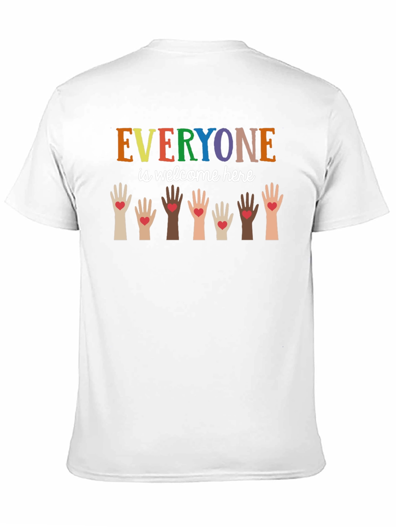 Everyone is Welcome Here Graphic Tee