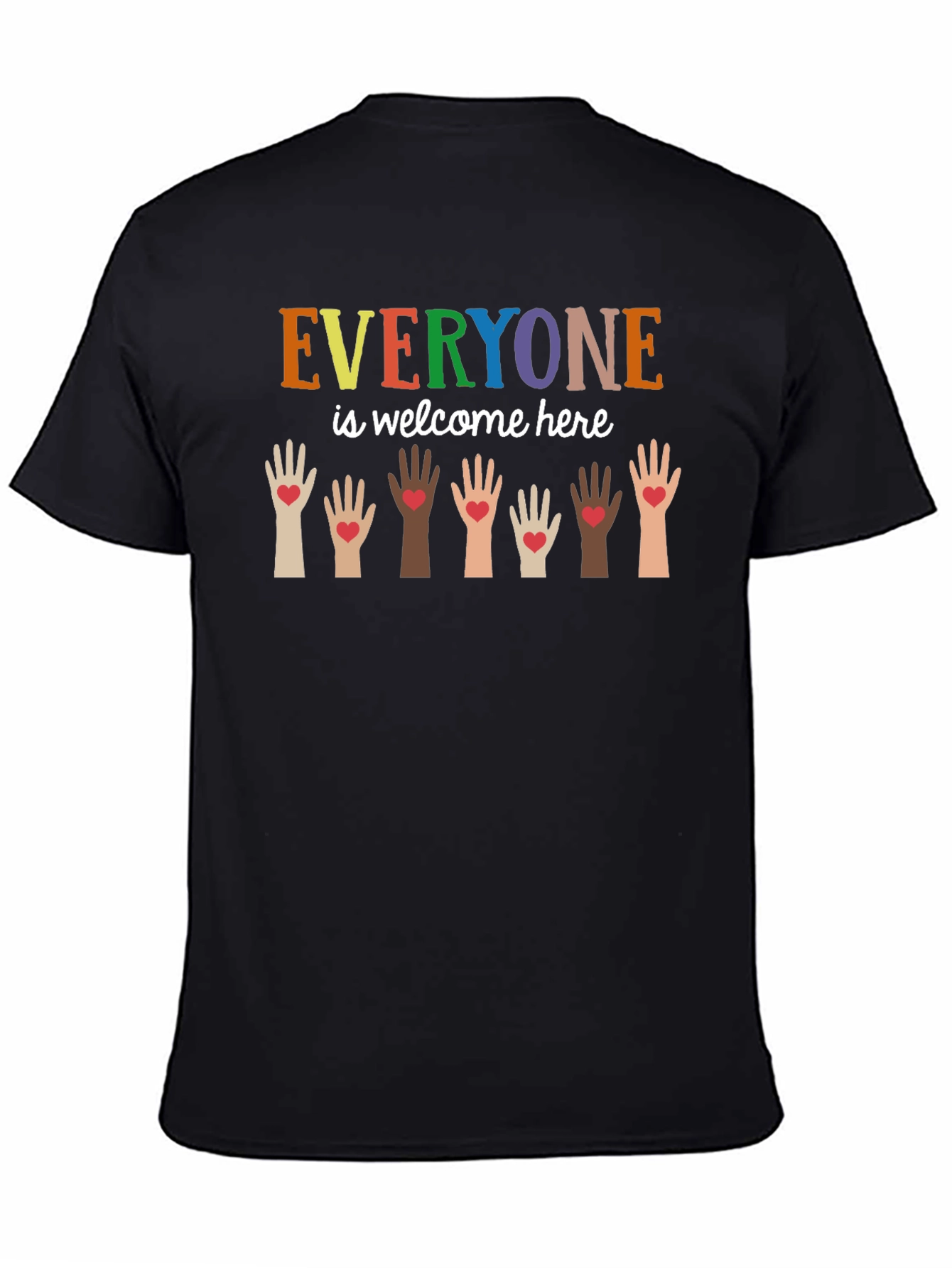Everyone is Welcome Here Graphic Tee