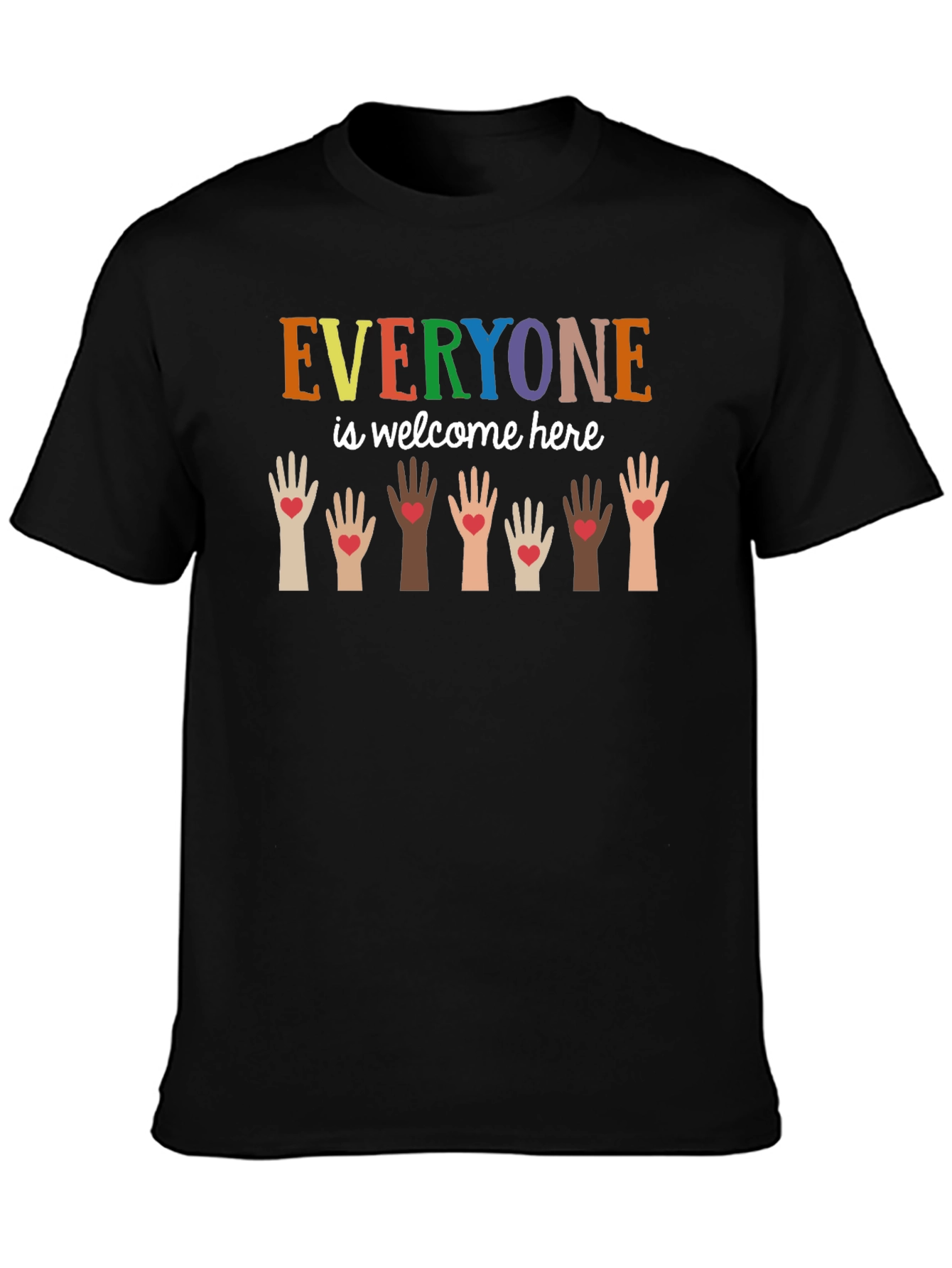 Everyone is Welcome Here Graphic Tee