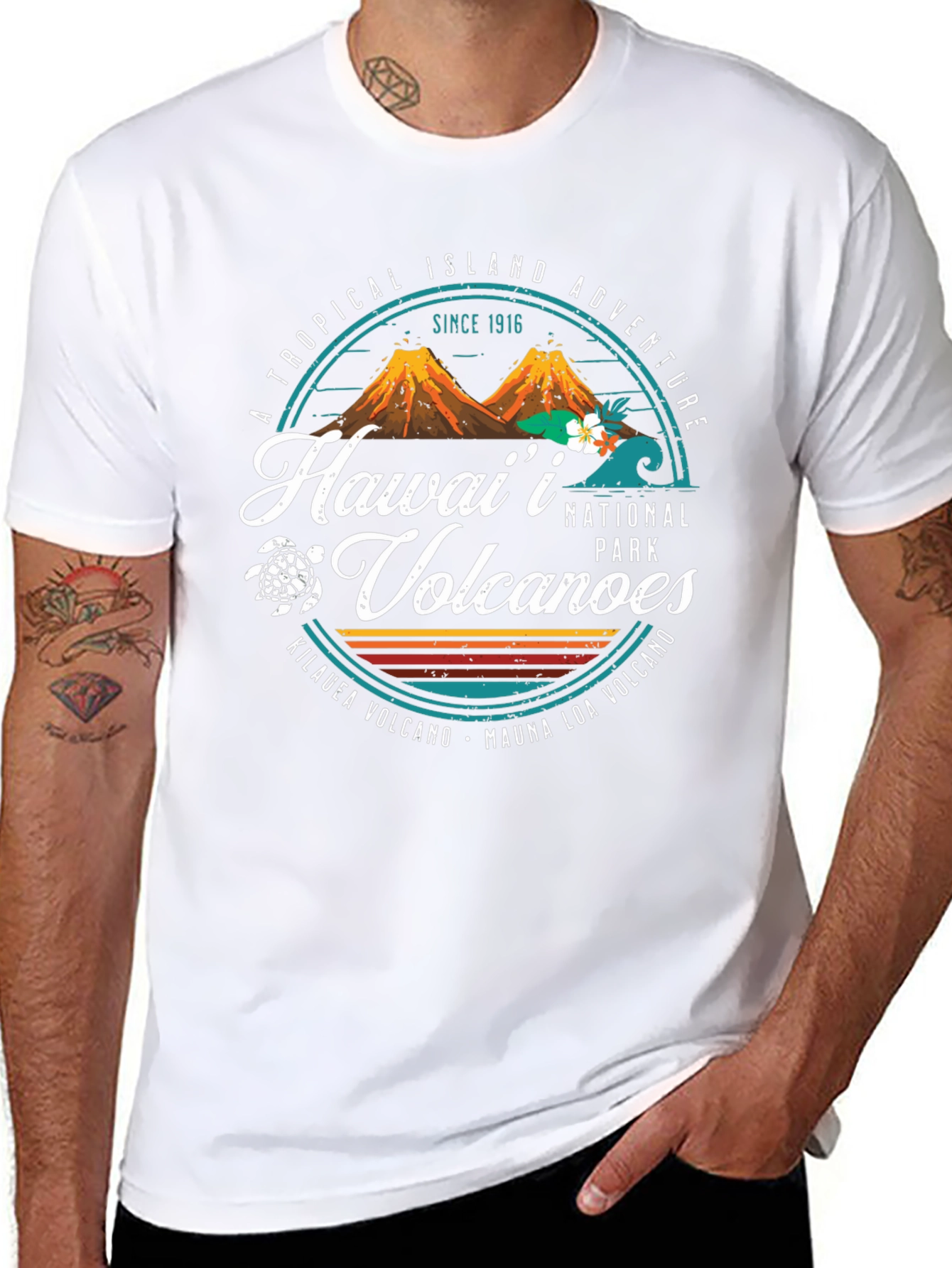 Hawaii Volcanoes National Park Graphic T-Shirt