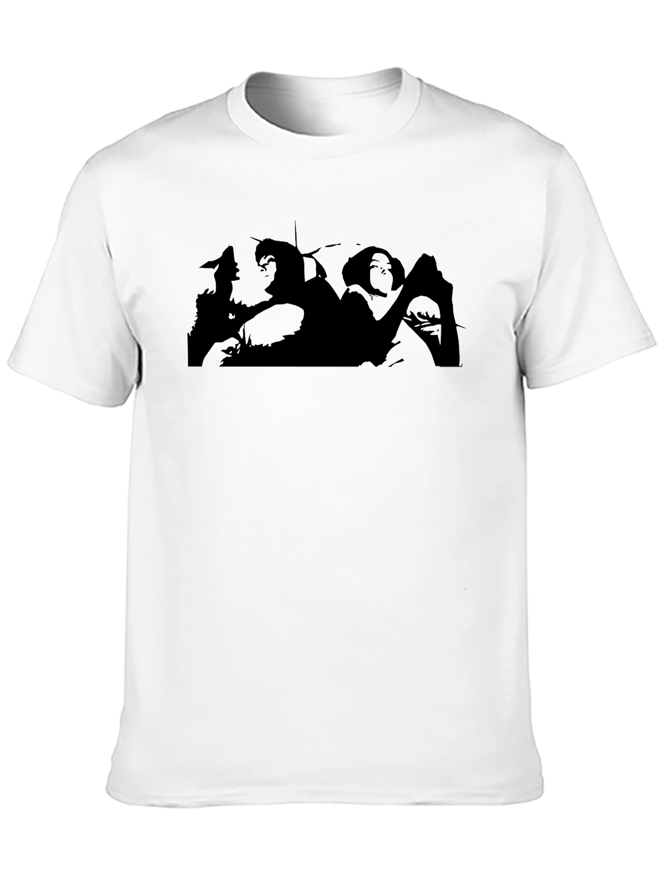 Silhouette Graphic Tee - Black