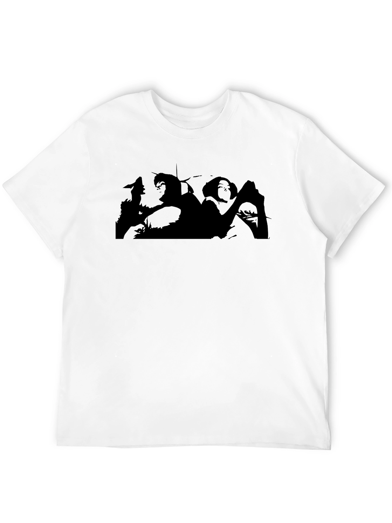 Silhouette Graphic Tee - Black