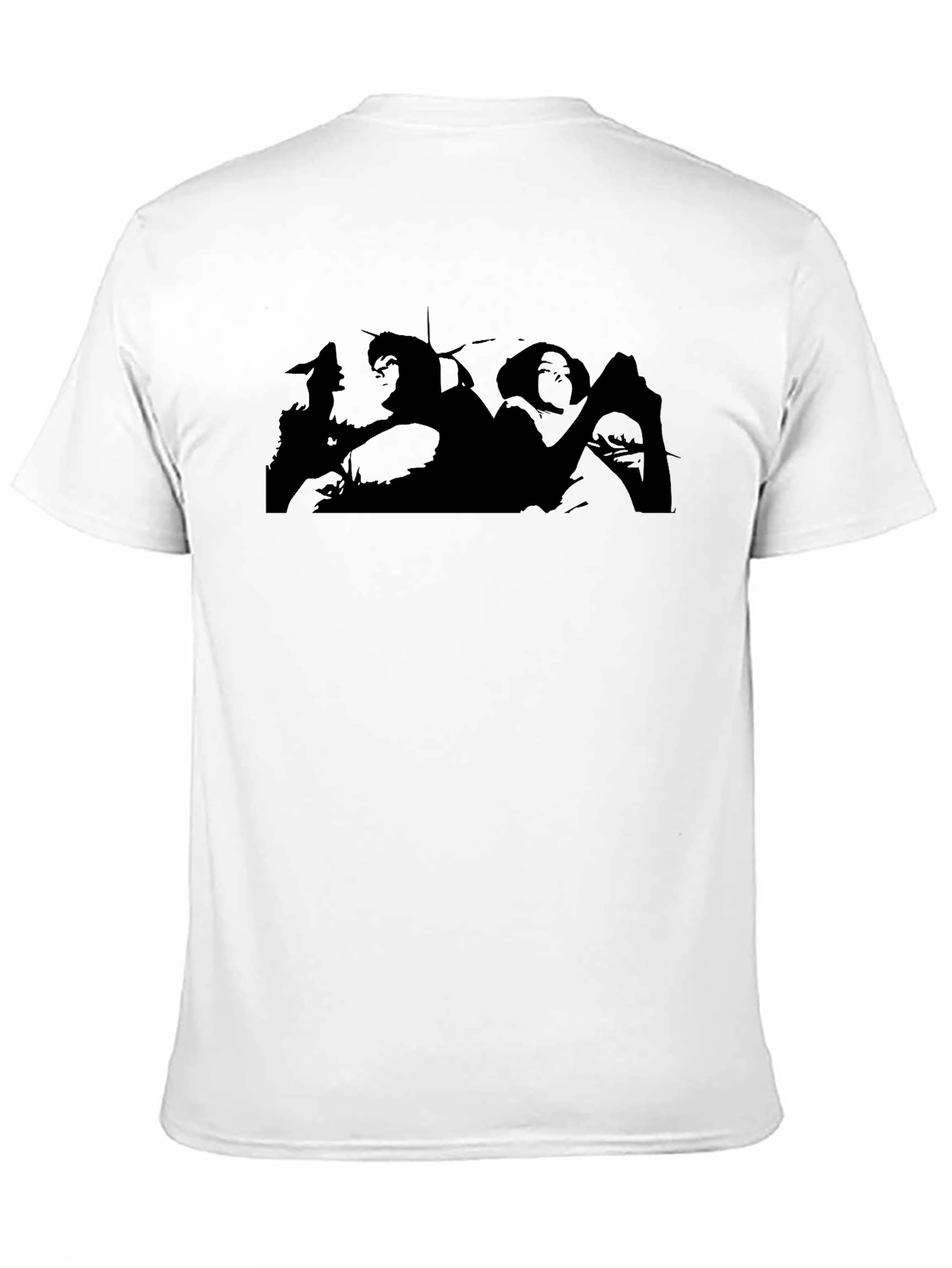 Silhouette Graphic Tee - Black