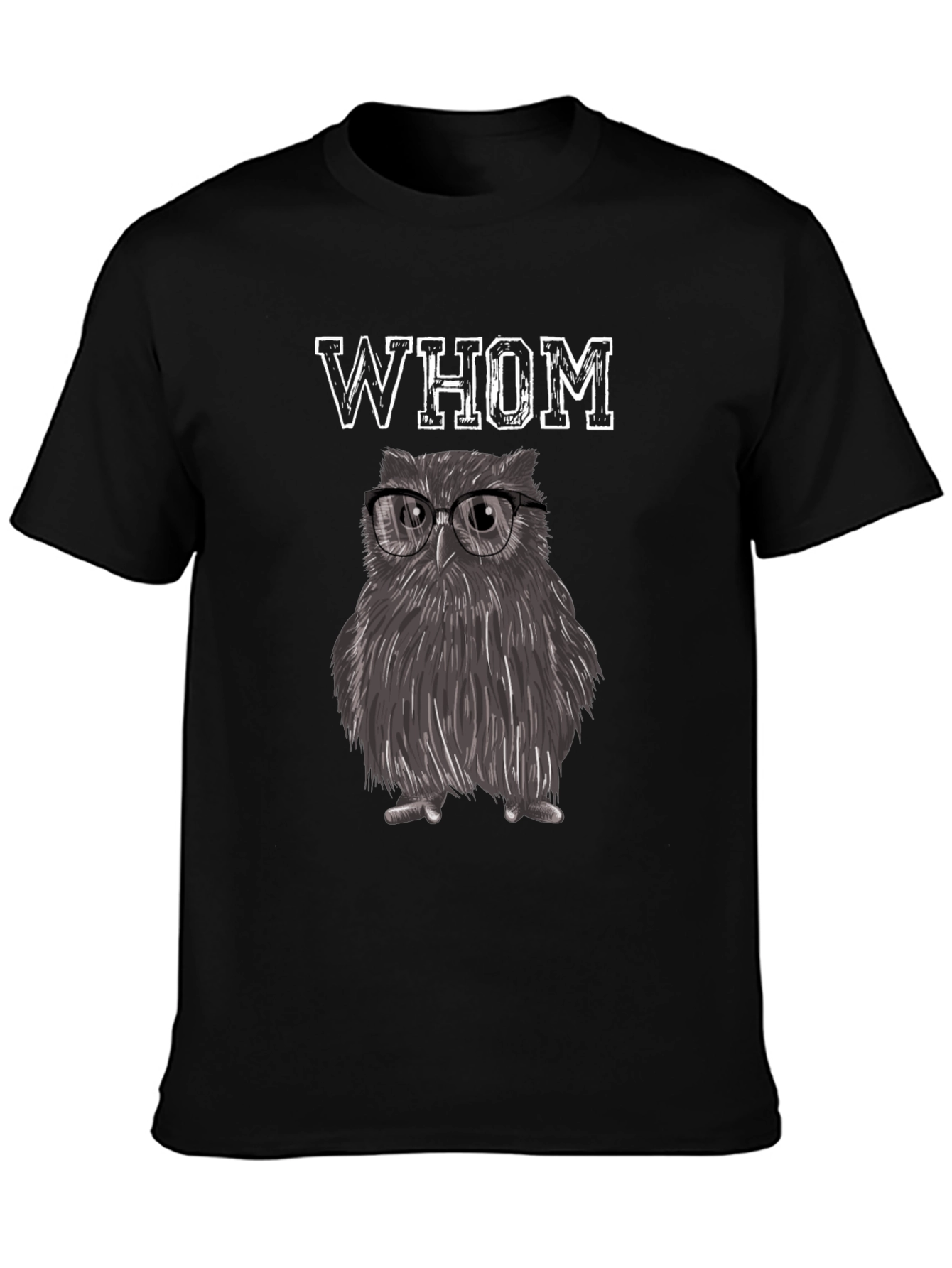 Whom Owl Graphic T-Shirt