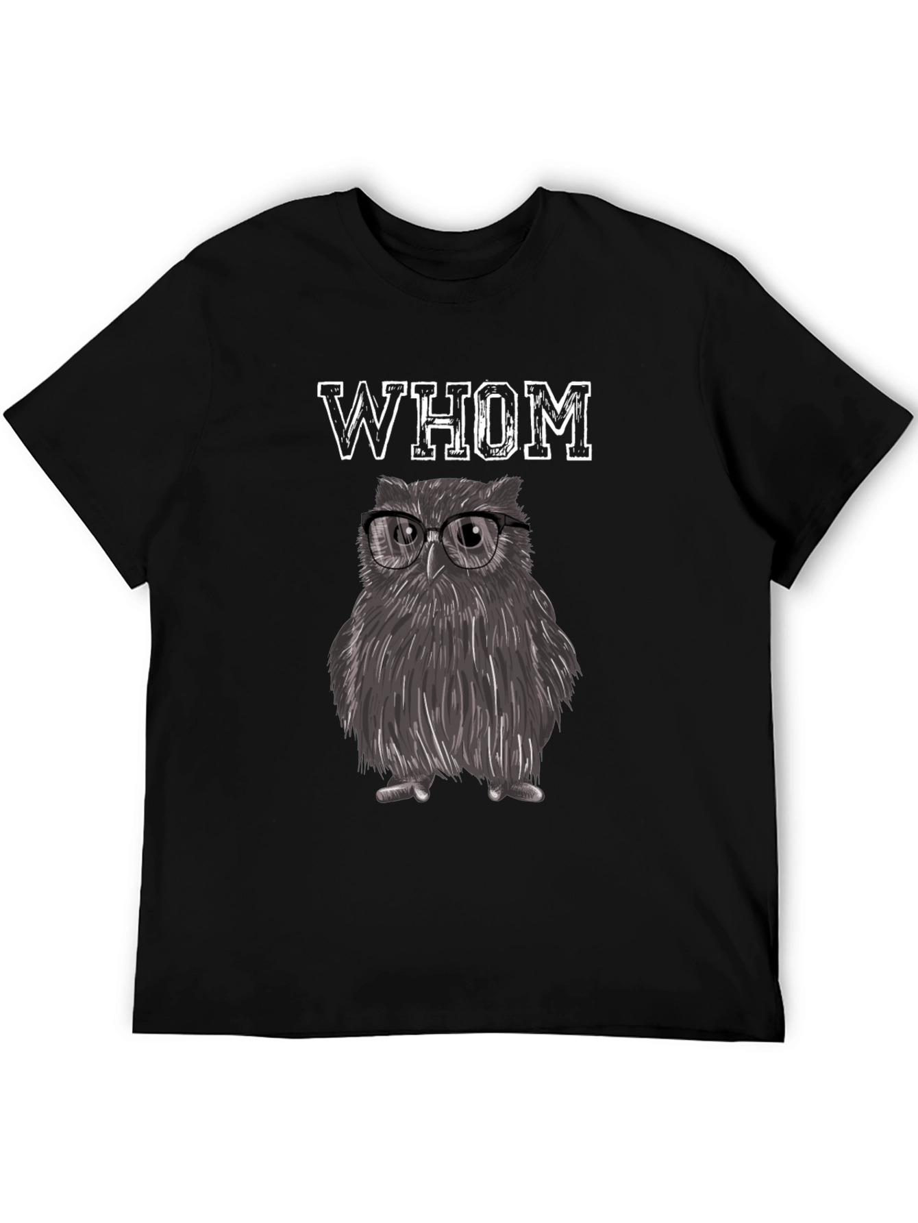 Whom Owl Graphic T-Shirt