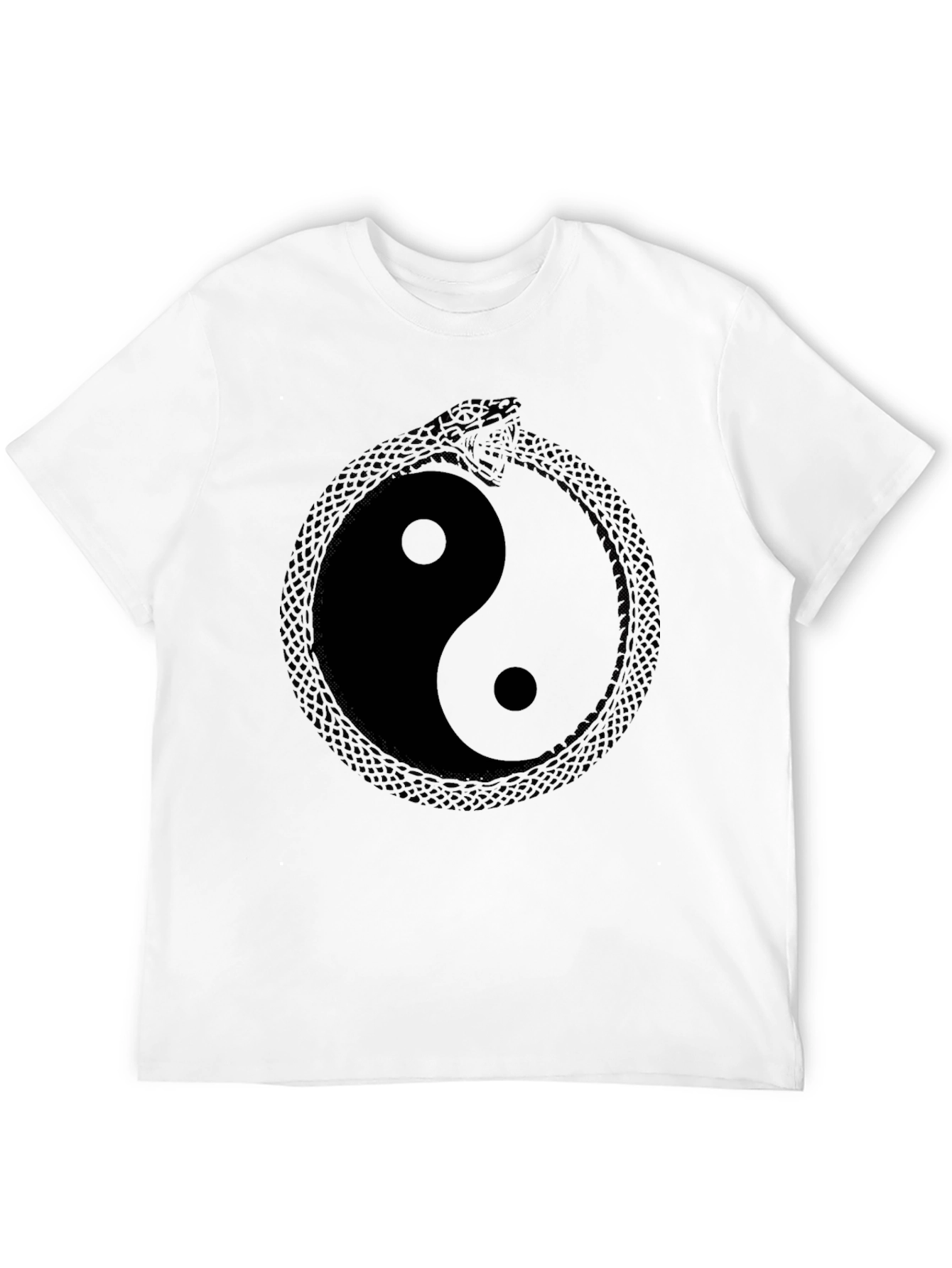 Yin Yang Ouroboros Graphic Tee