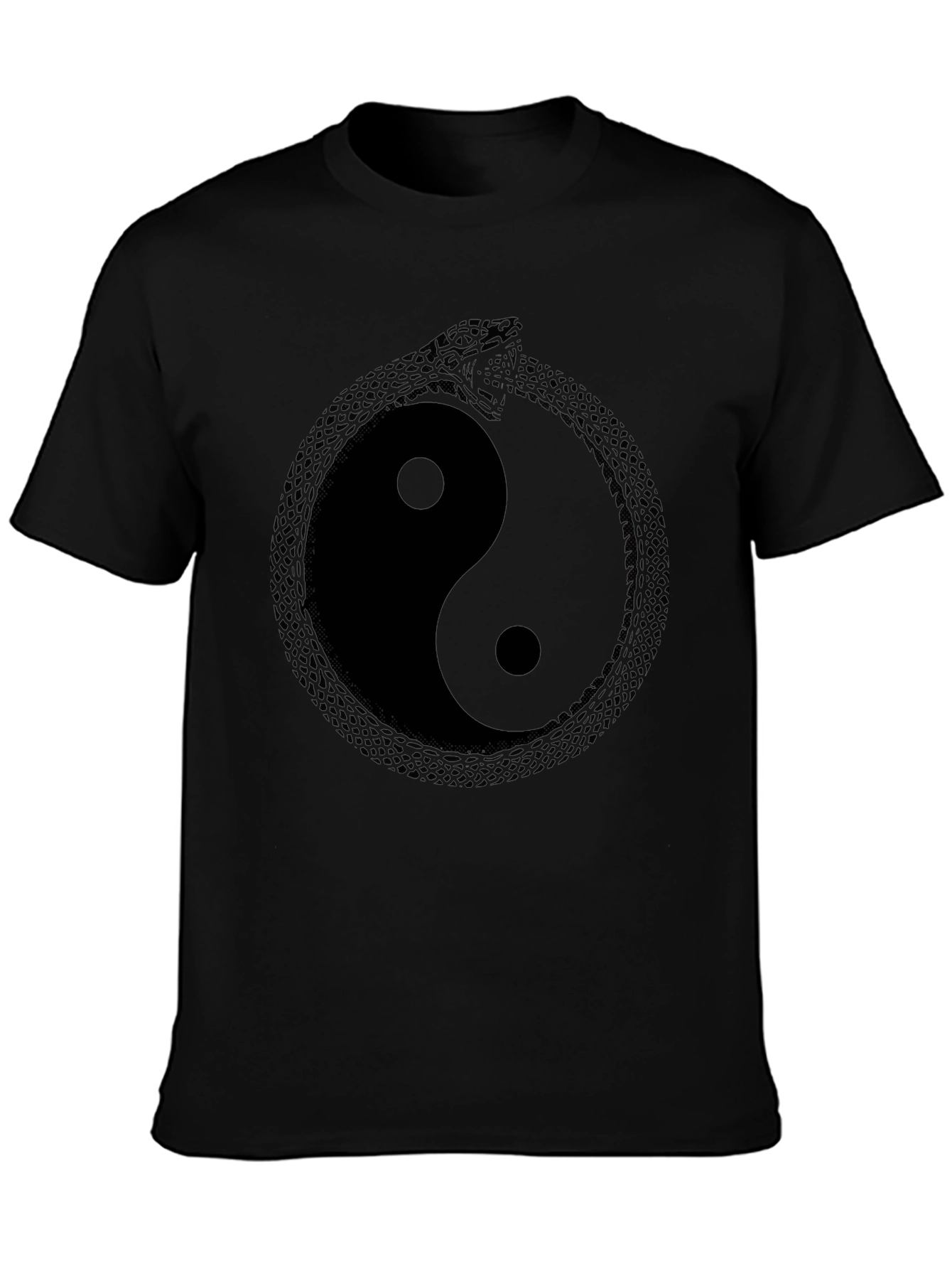 Yin Yang Ouroboros Graphic Tee