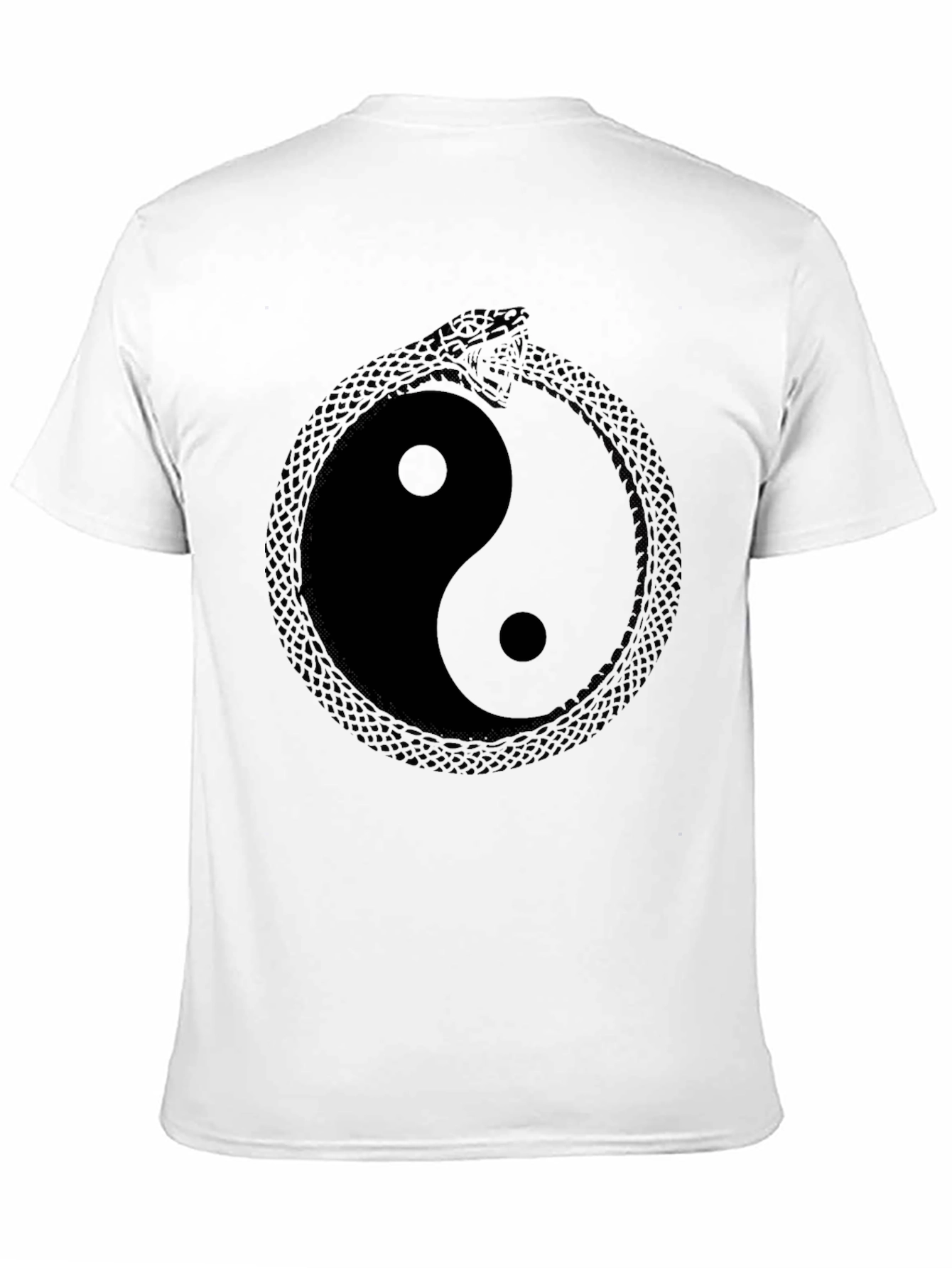 Yin Yang Ouroboros Graphic Tee