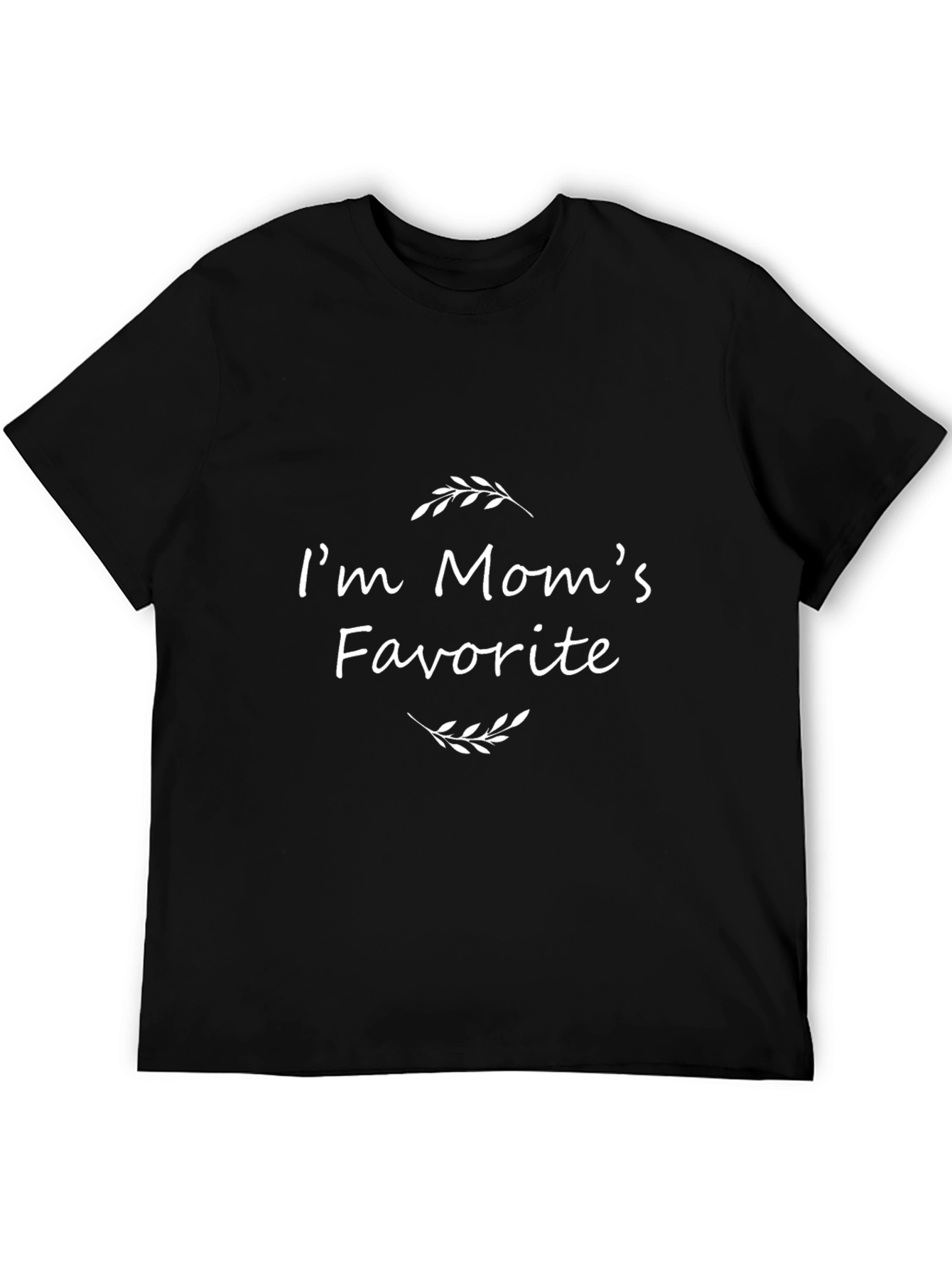 Im Moms Favorite Black T-Shirt
