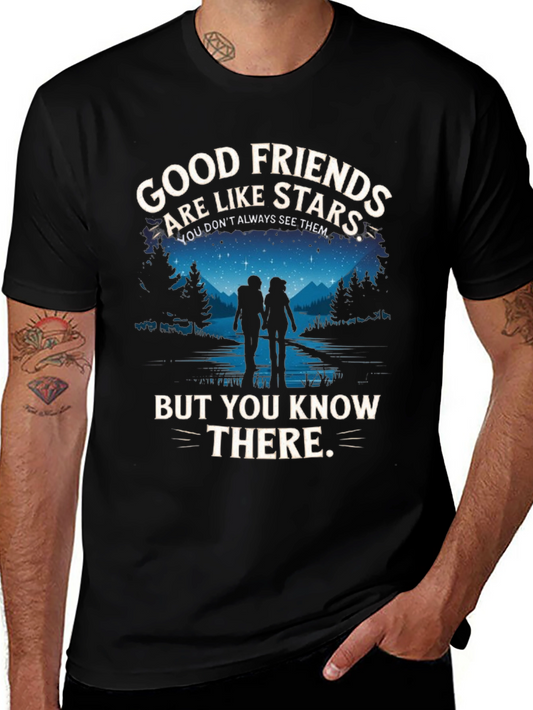 Good Friends Are Like Stars Graphic T-Shirt