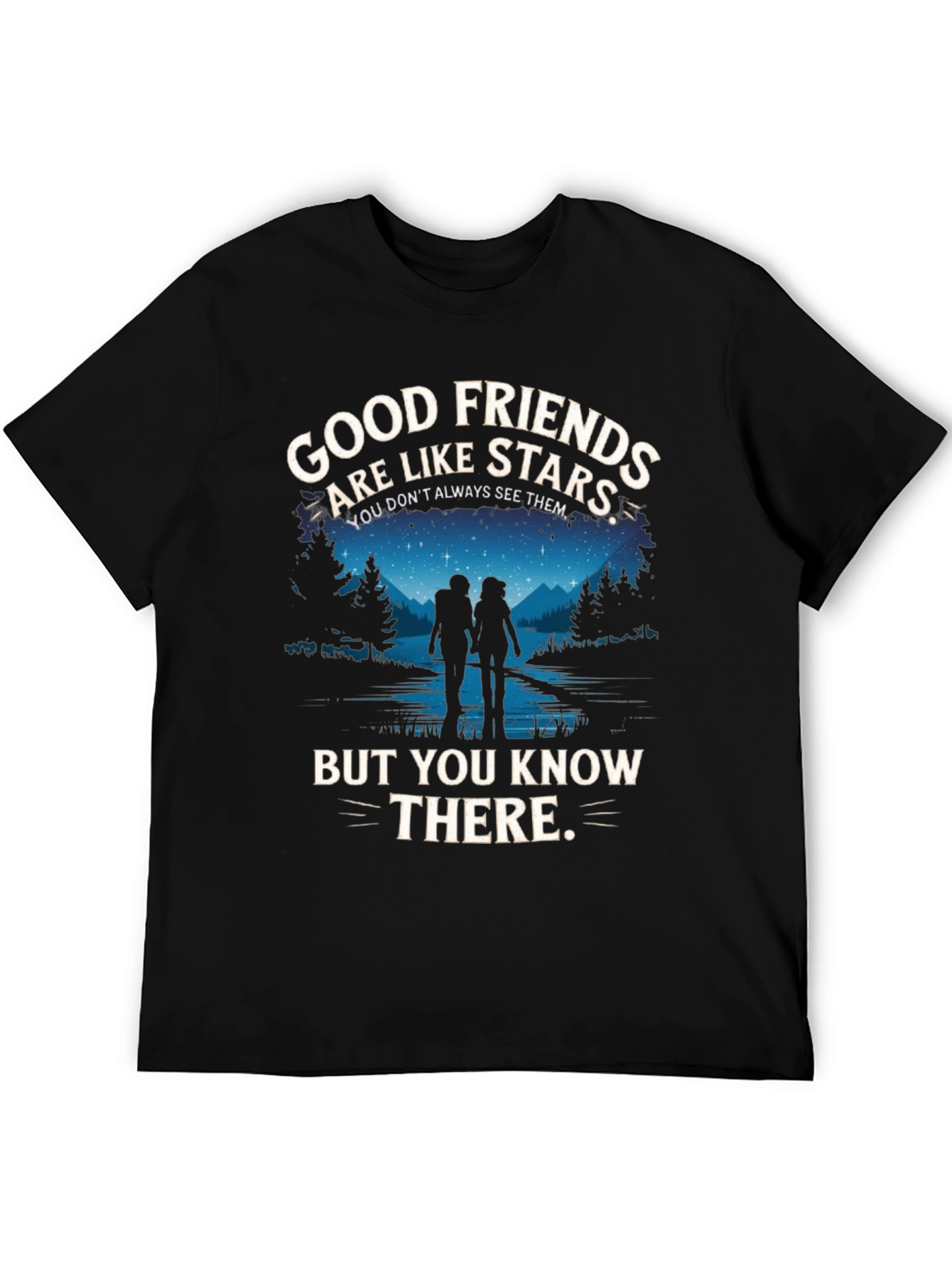 Good Friends Are Like Stars Graphic T-Shirt