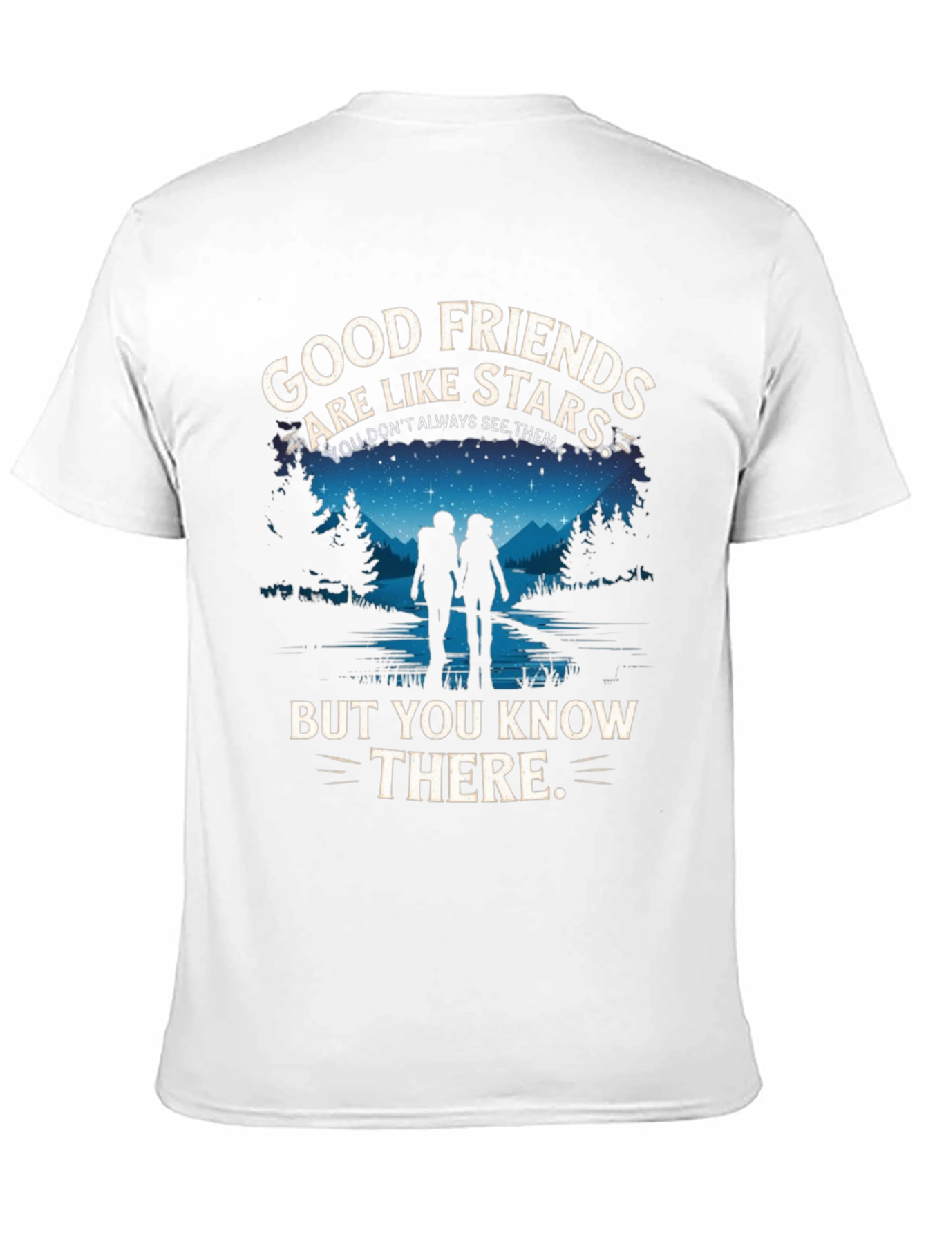 Good Friends Are Like Stars Graphic T-Shirt