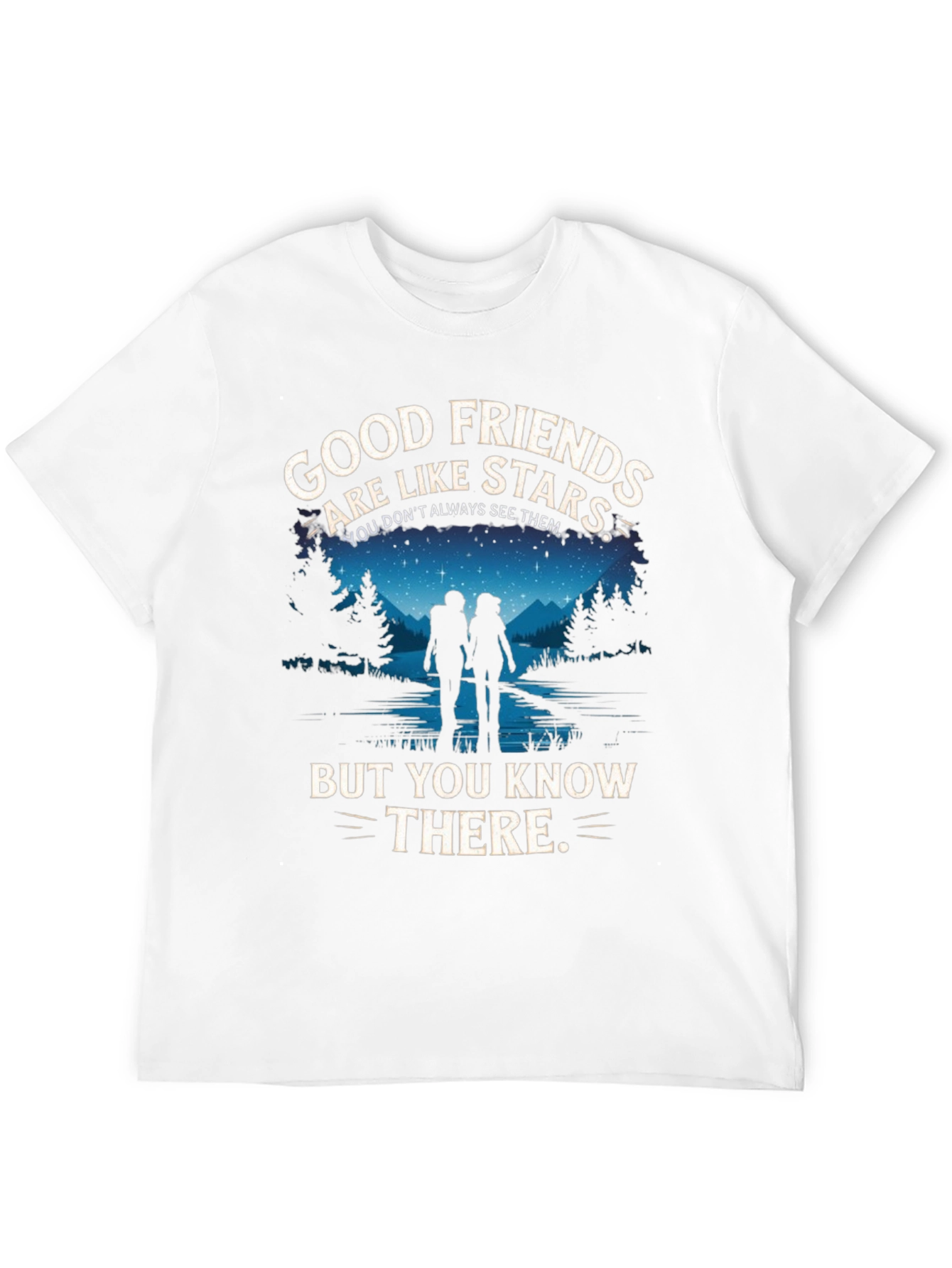 Good Friends Are Like Stars Graphic T-Shirt