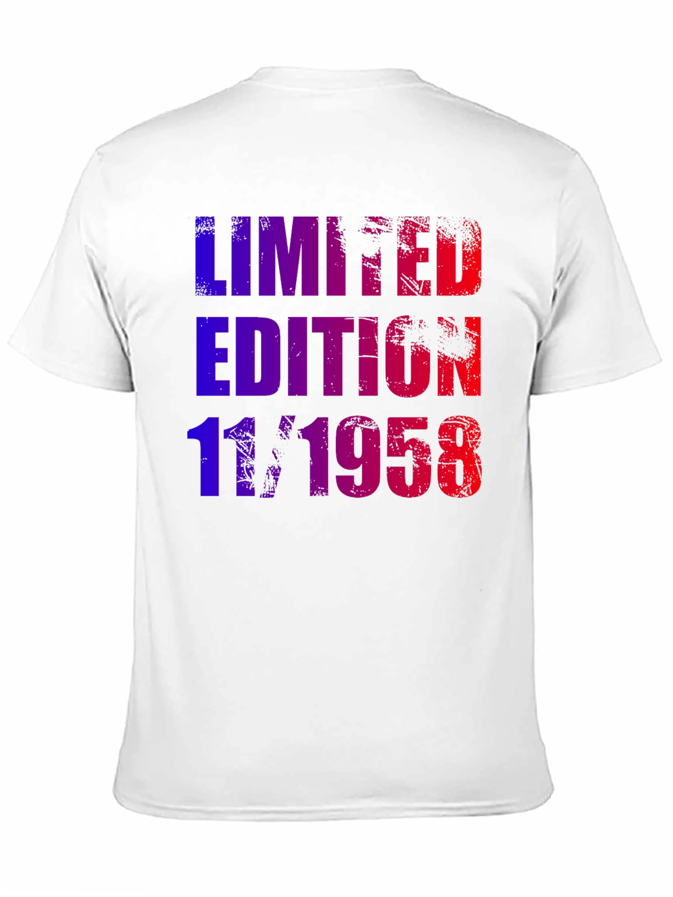 Limited Edition 11/1958 Birthday T-Shirt