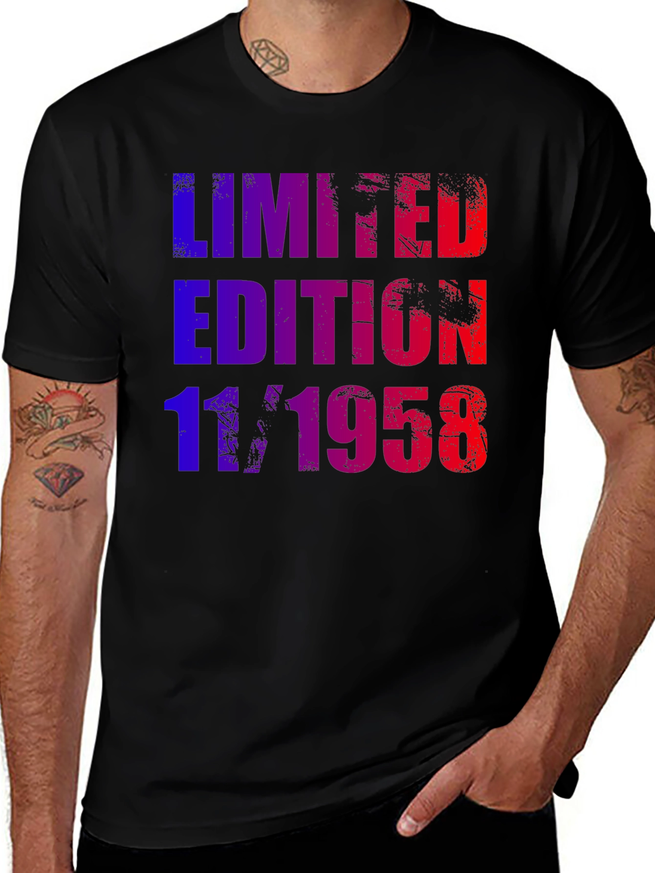 Limited Edition 11/1958 Birthday T-Shirt