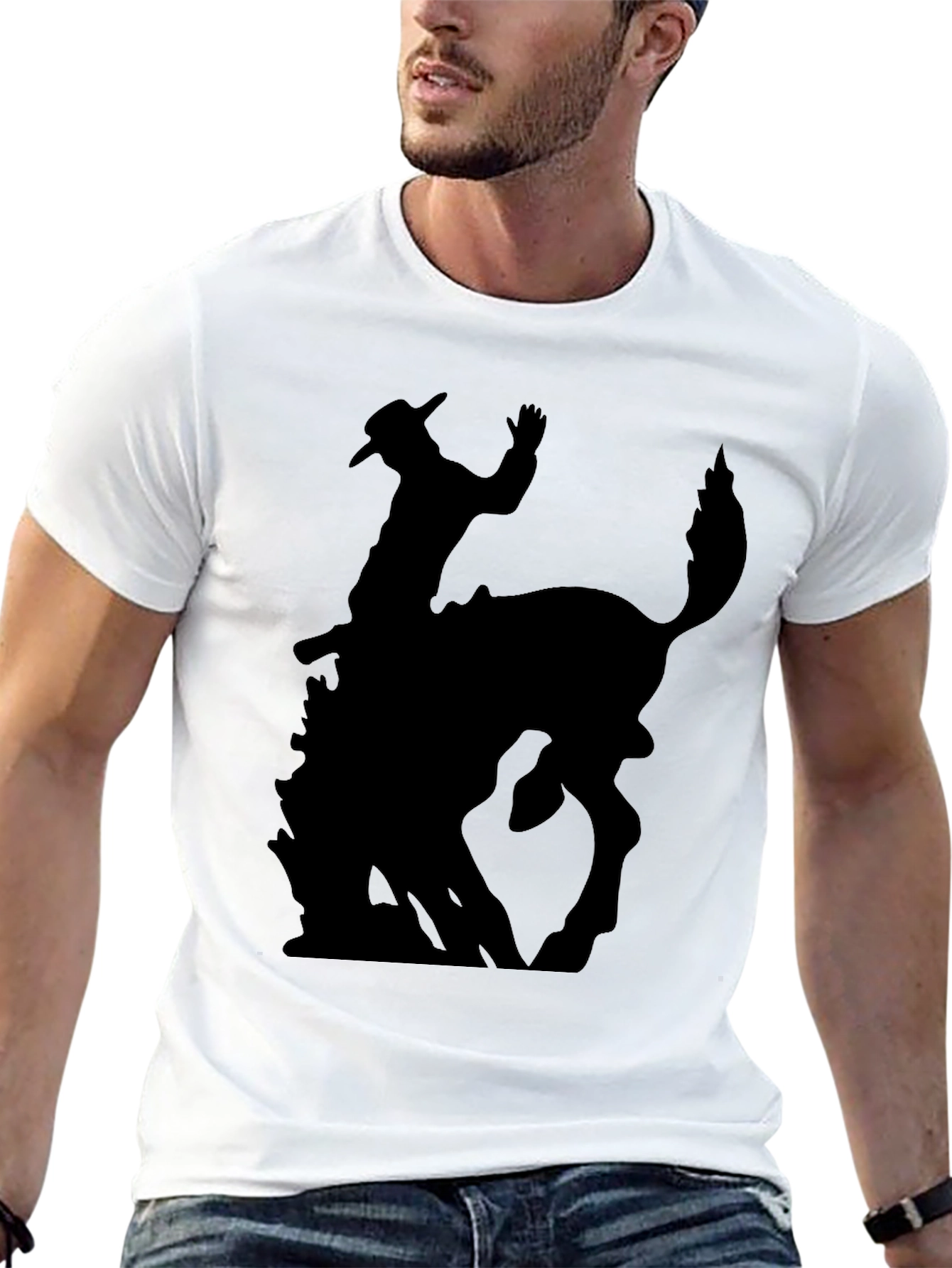Cowboy Silhouette Graphic Tee