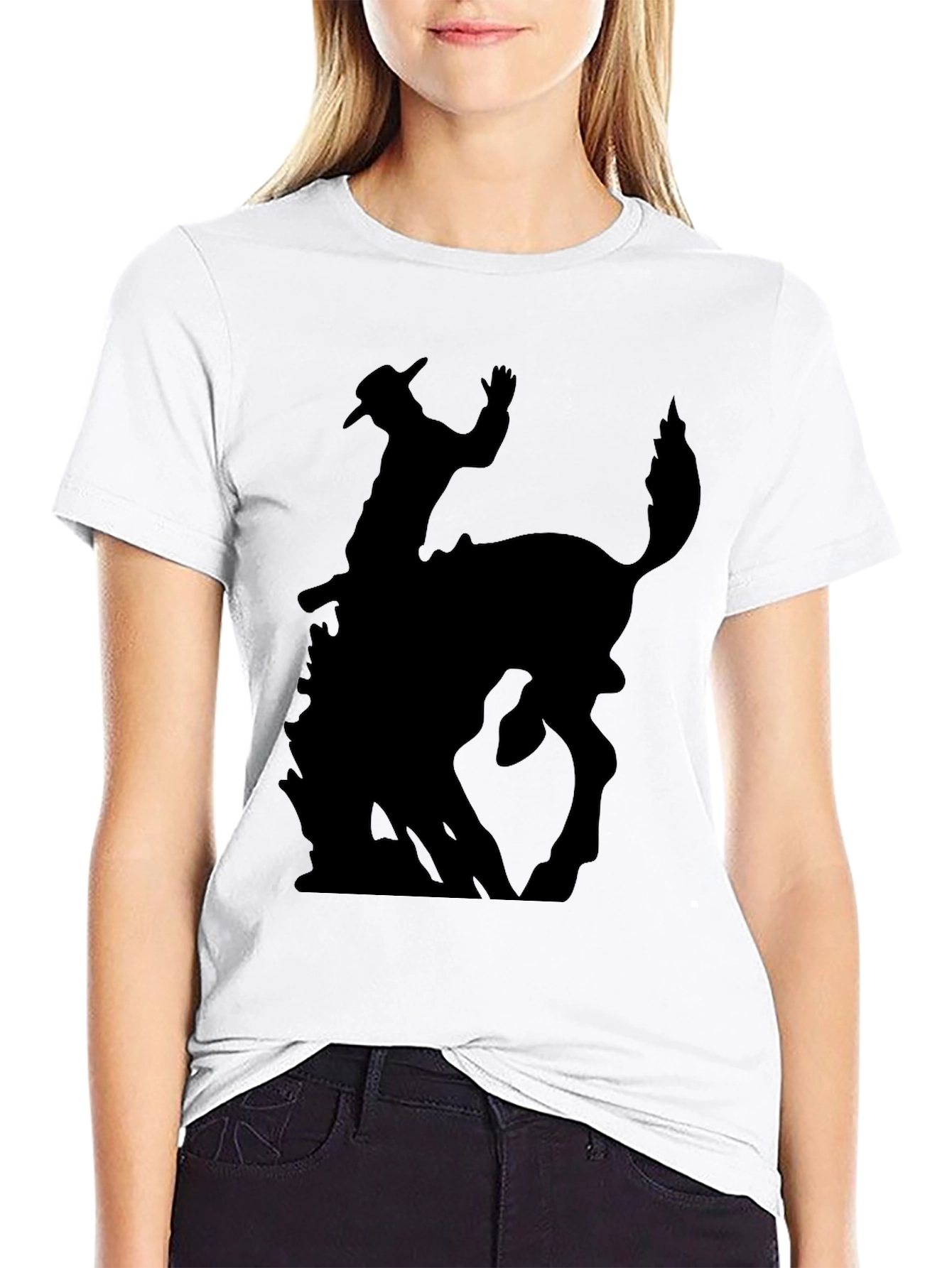Cowboy Silhouette Graphic Tee