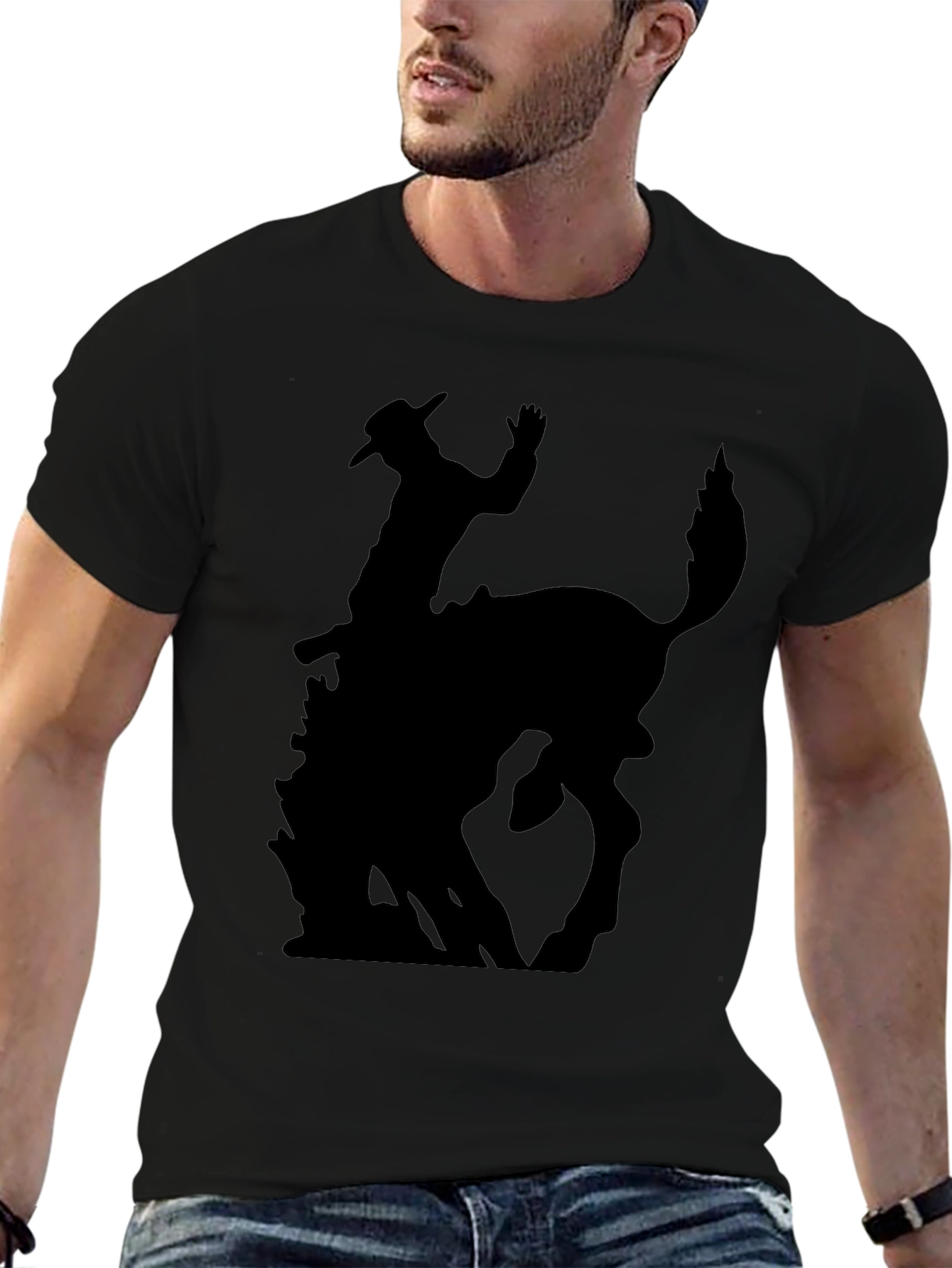 Cowboy Silhouette Graphic Tee