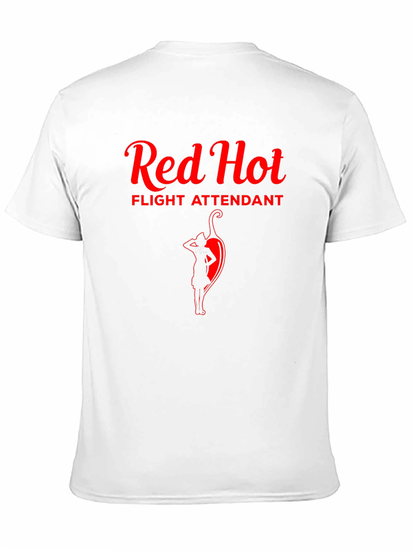 Red Hot Flight Attendant Graphic Tee