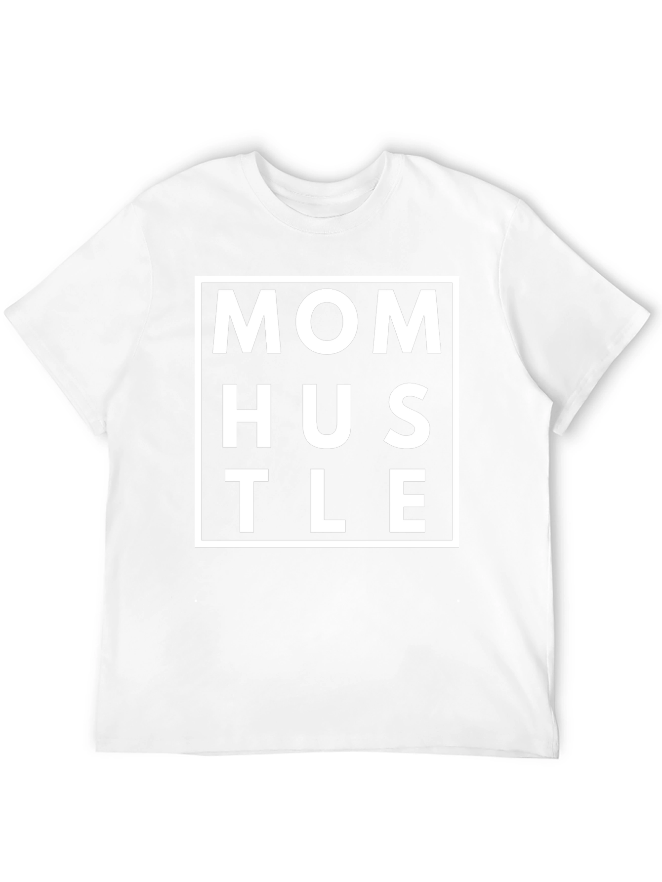 Mom Hustle Graphic T-Shirt - Black Casual Tee
