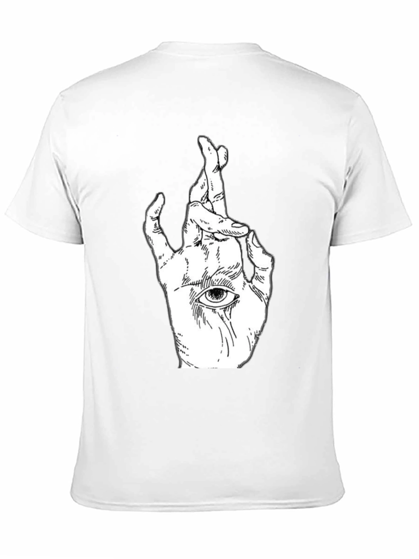 Mystic Hand Graphic Tee - Unisex Black T-Shirt