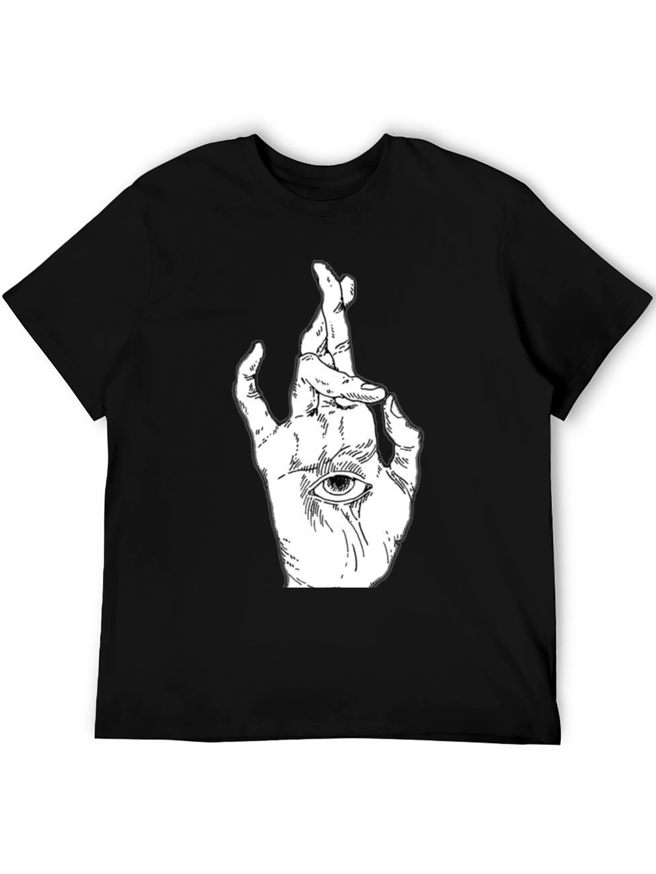 Mystic Hand Graphic Tee - Unisex Black T-Shirt
