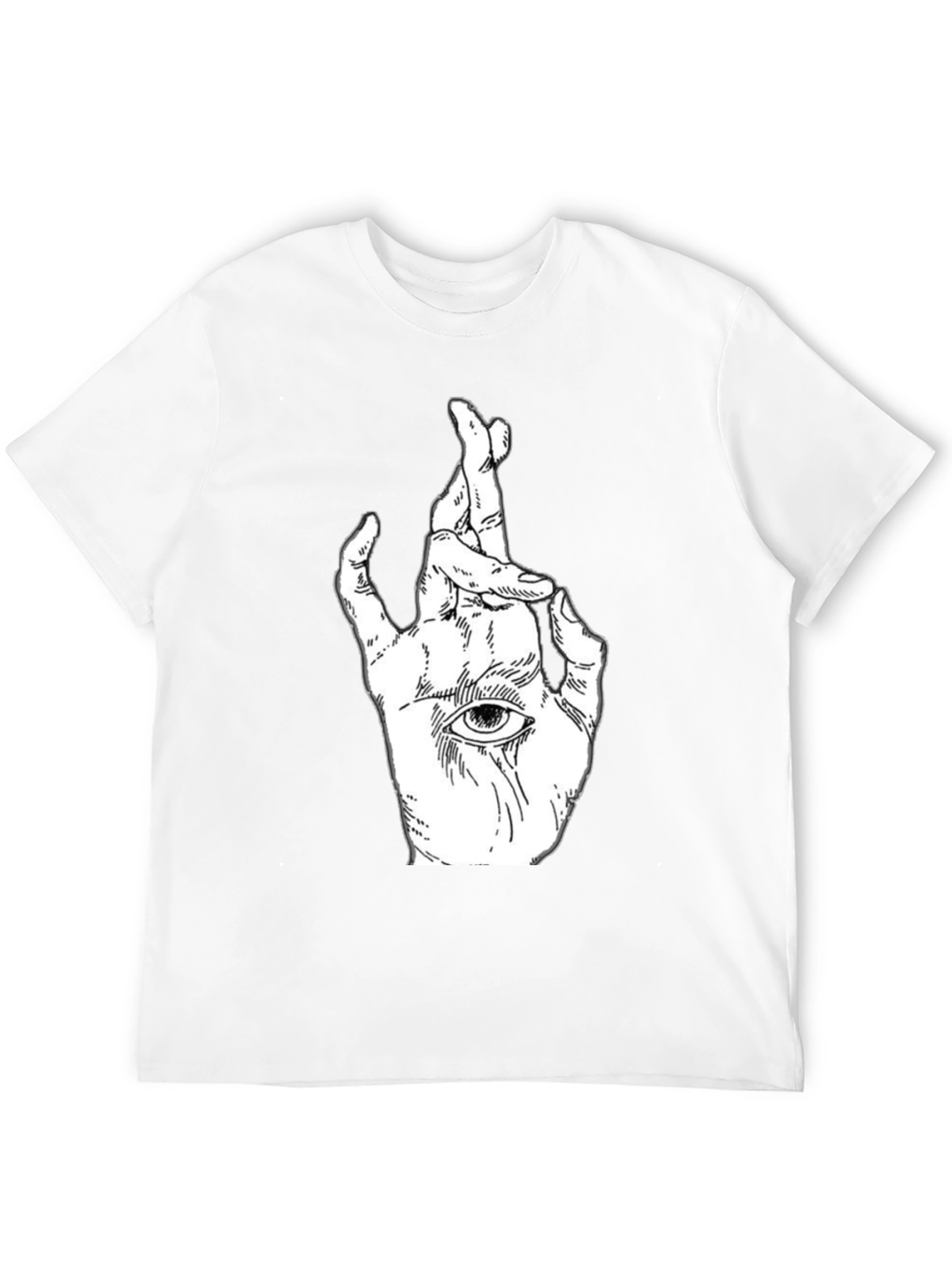 Mystic Hand Graphic Tee - Unisex Black T-Shirt