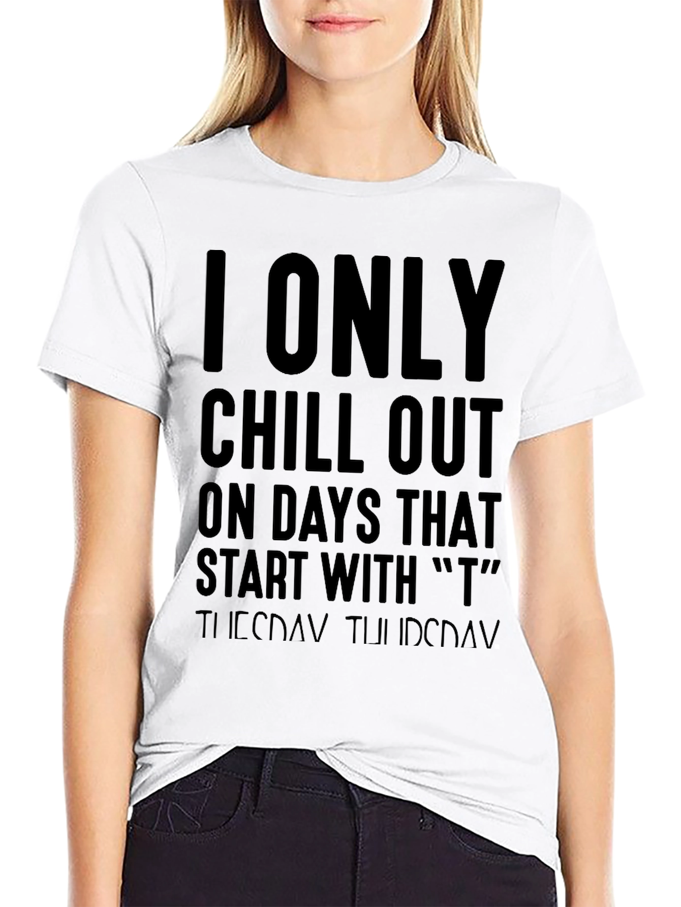 I Only Chill Out T-Shirt - Funny Weekend Tee
