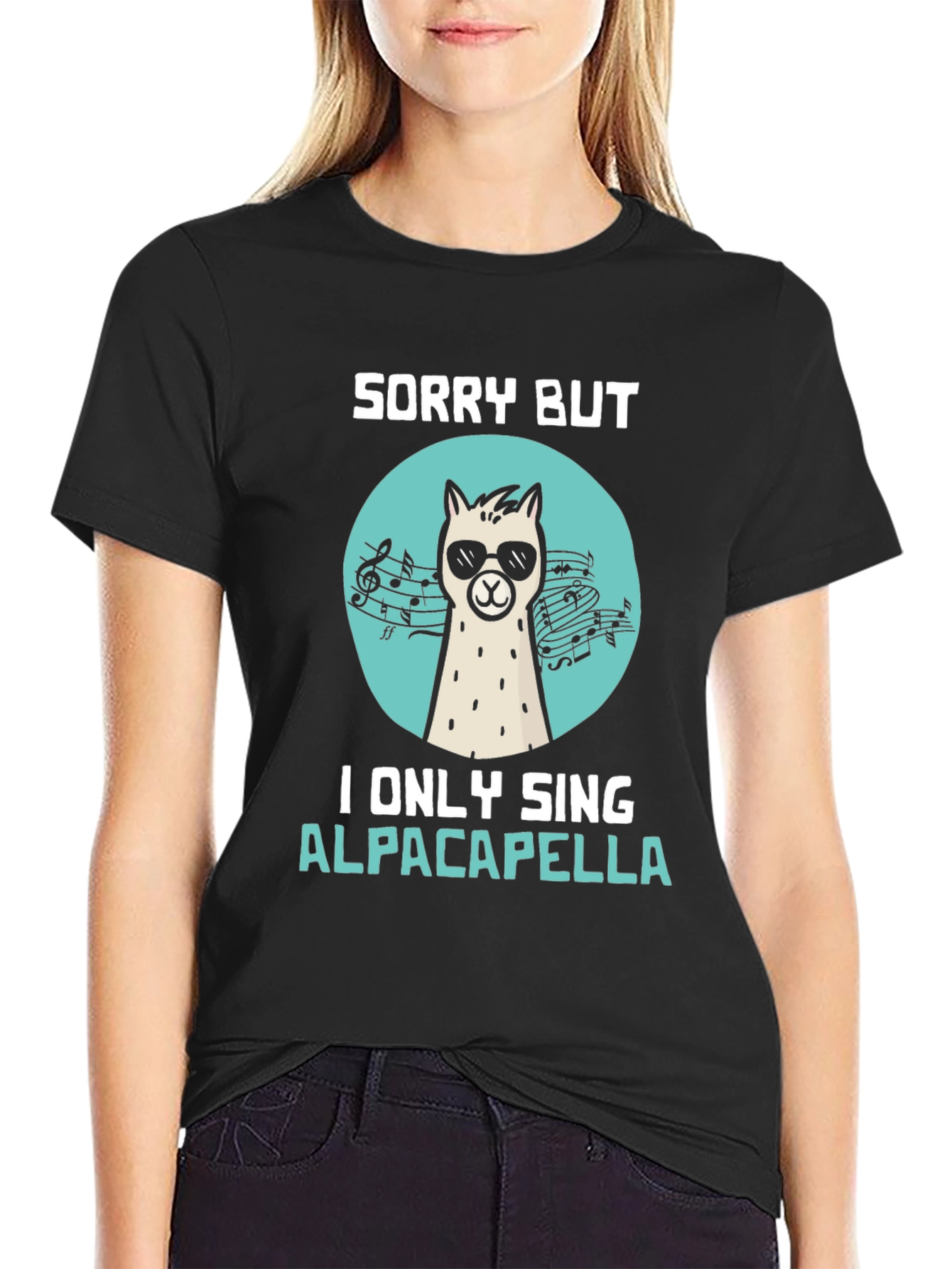 Alpaca-pella T-Shirt: Funny Music Lover Tee