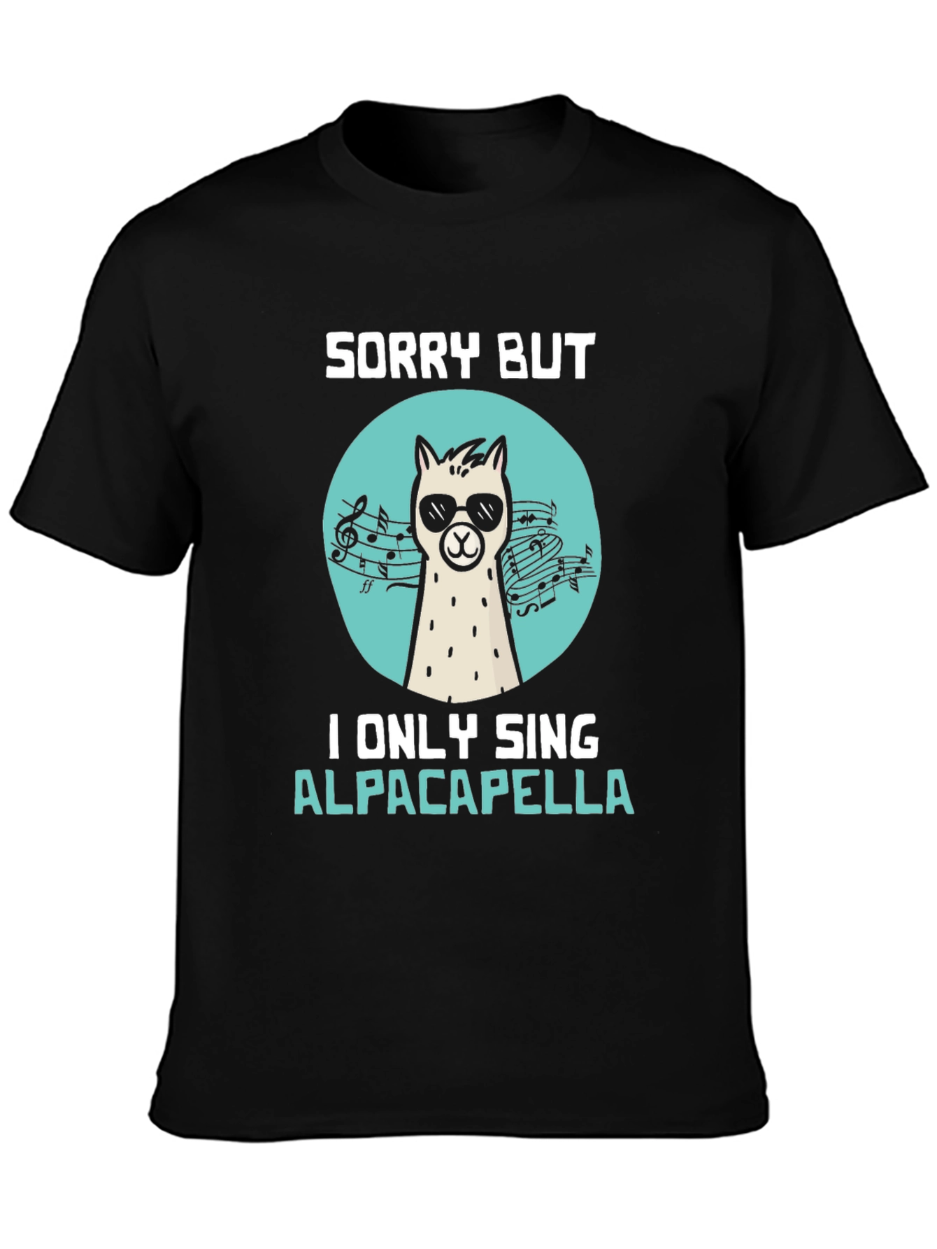 Alpaca-pella T-Shirt: Funny Music Lover Tee