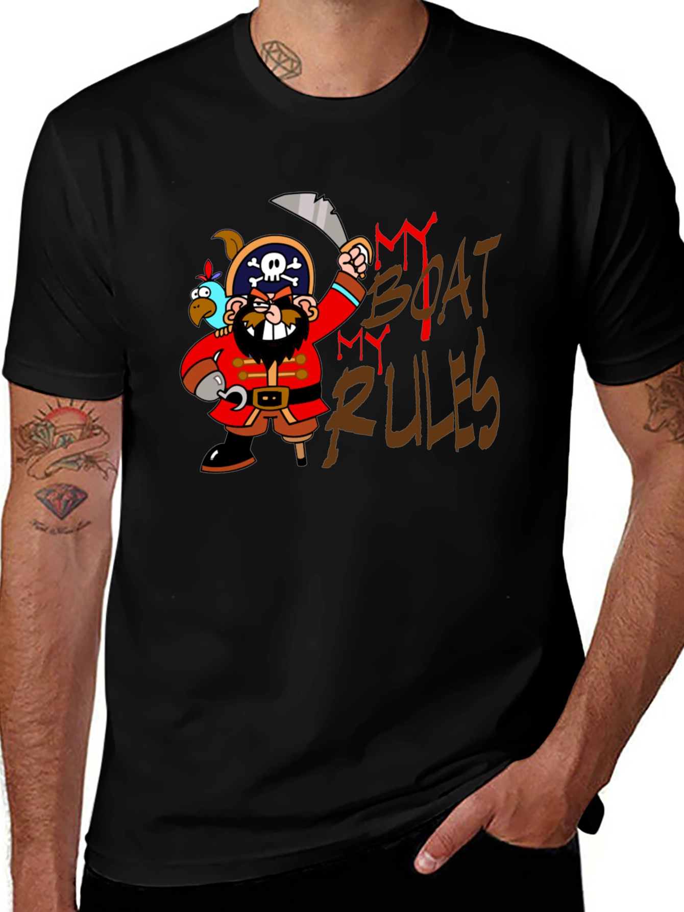 Pirate My Boat My Rules T-Shirt