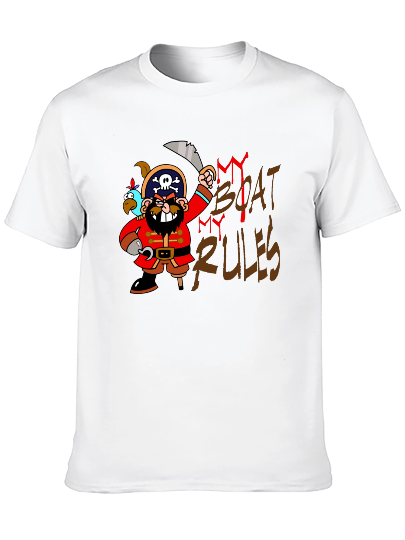 Pirate My Boat My Rules T-Shirt