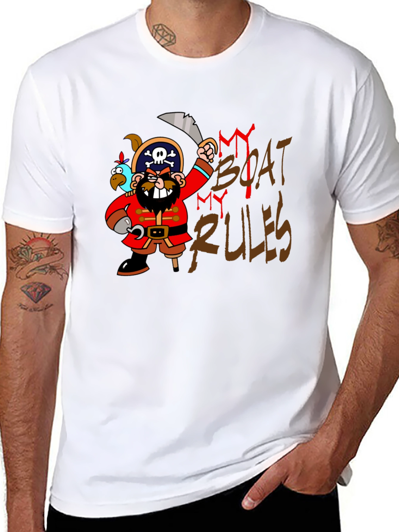 Pirate My Boat My Rules T-Shirt