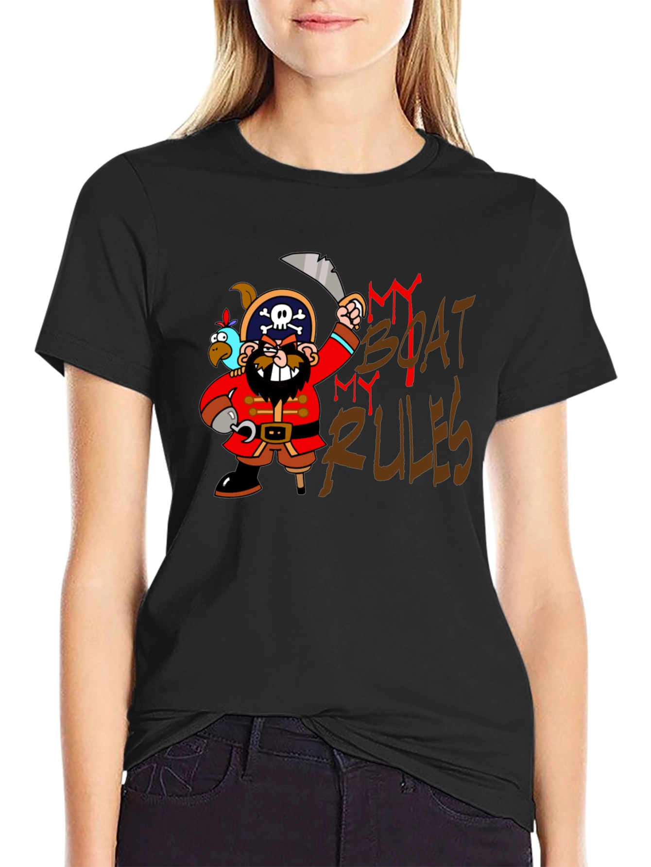 Pirate My Boat My Rules T-Shirt
