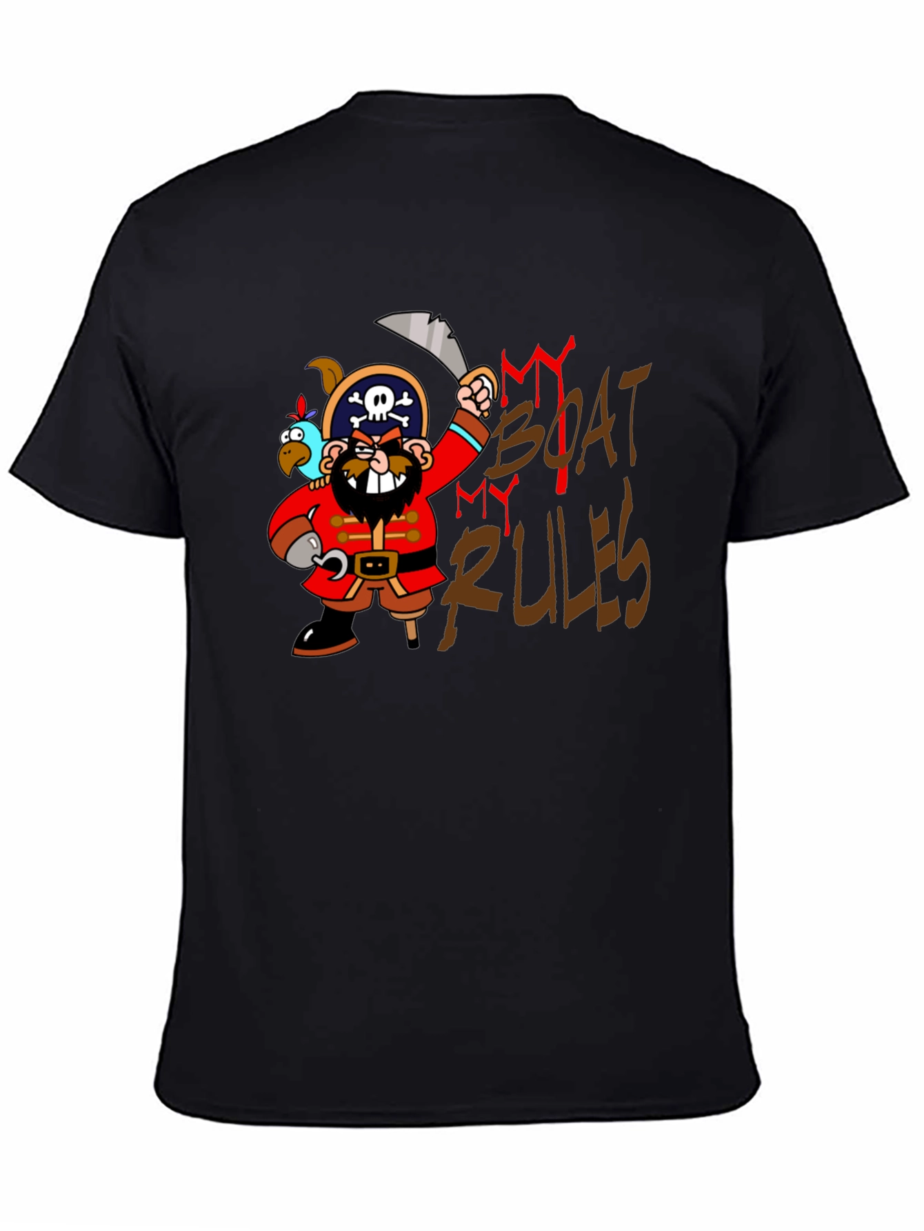 Pirate My Boat My Rules T-Shirt