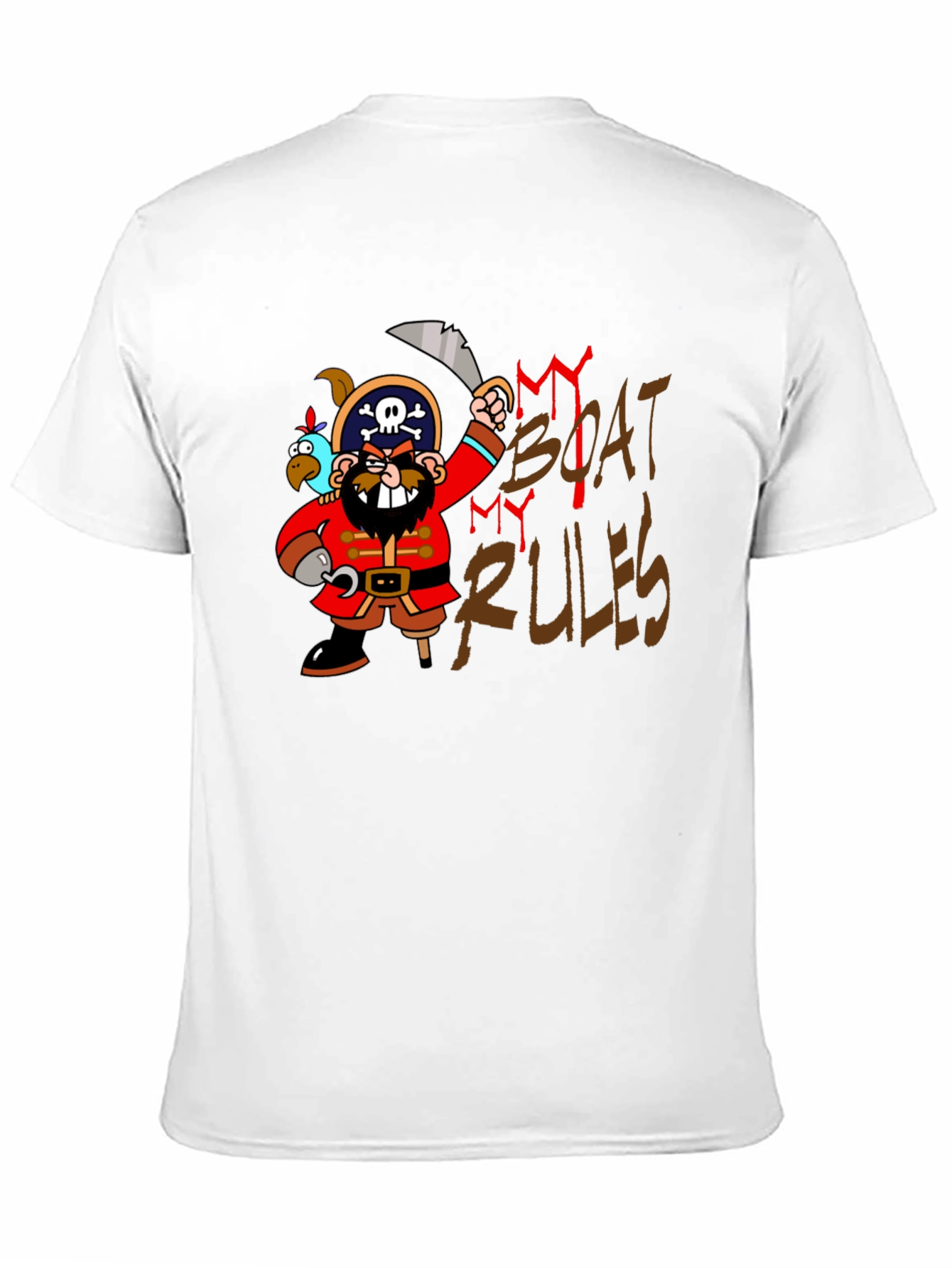 Pirate My Boat My Rules T-Shirt