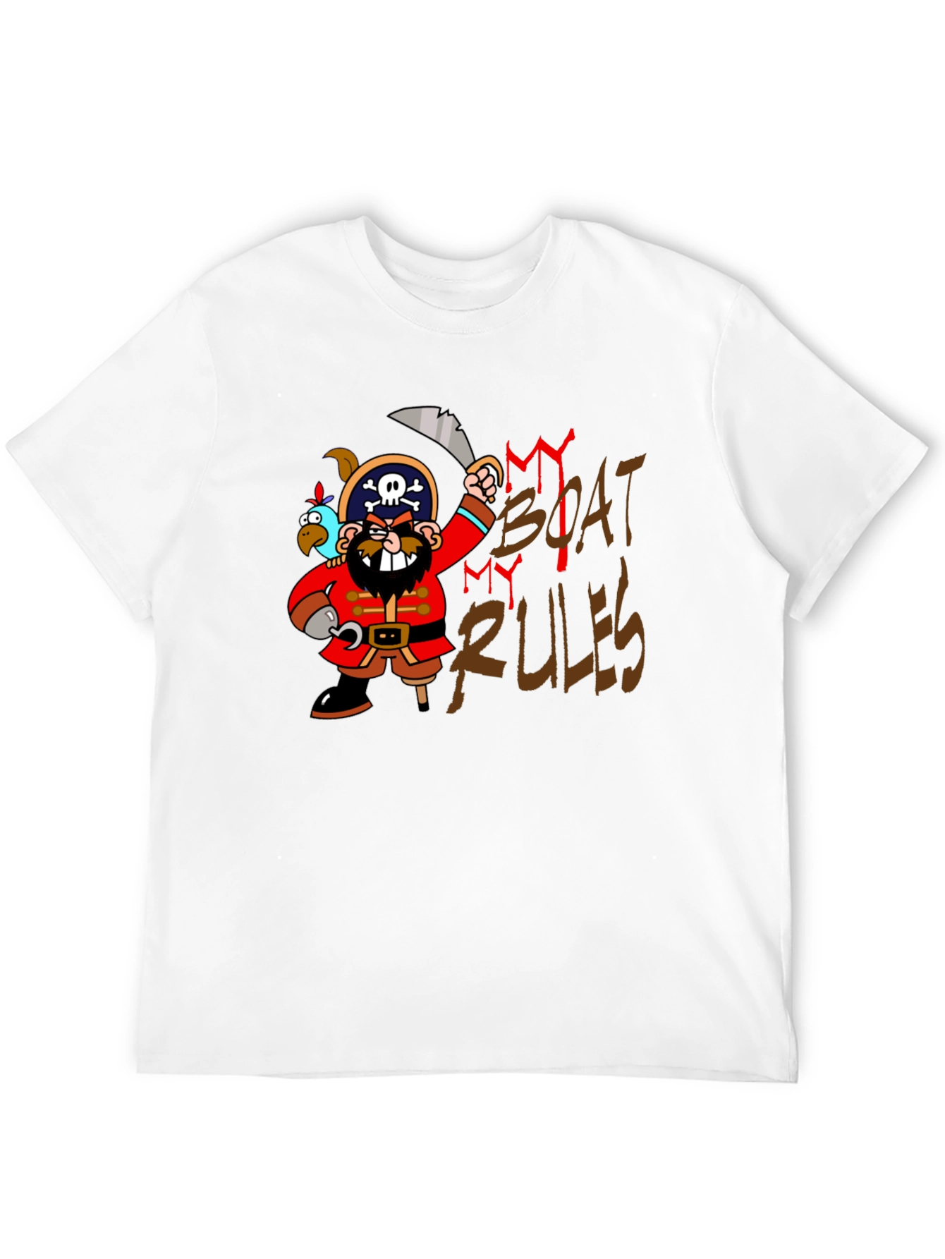 Pirate My Boat My Rules T-Shirt