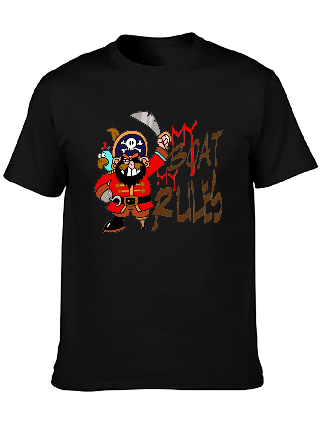 Pirate My Boat My Rules T-Shirt