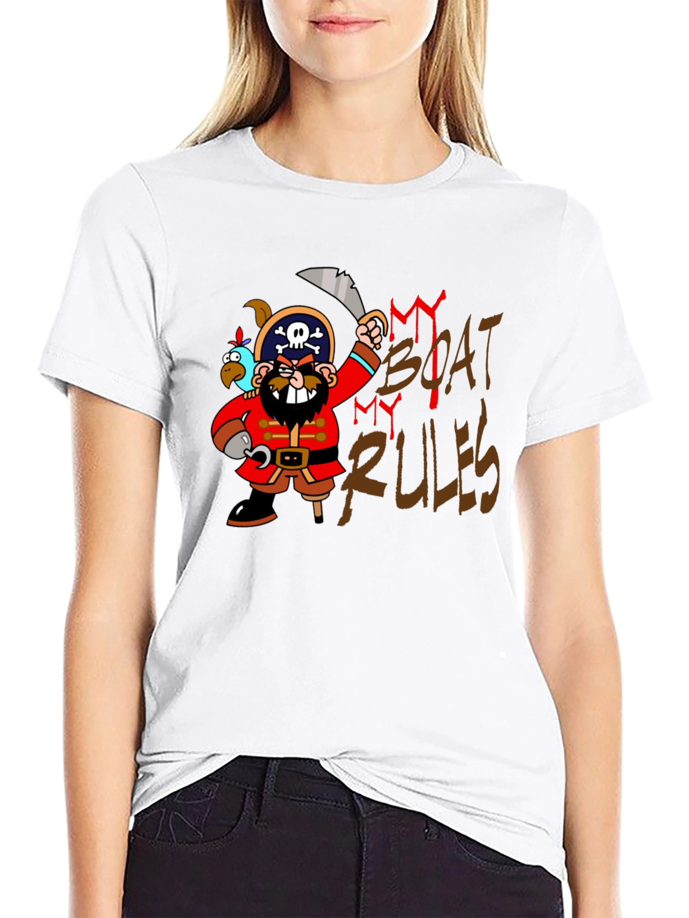 Pirate My Boat My Rules T-Shirt