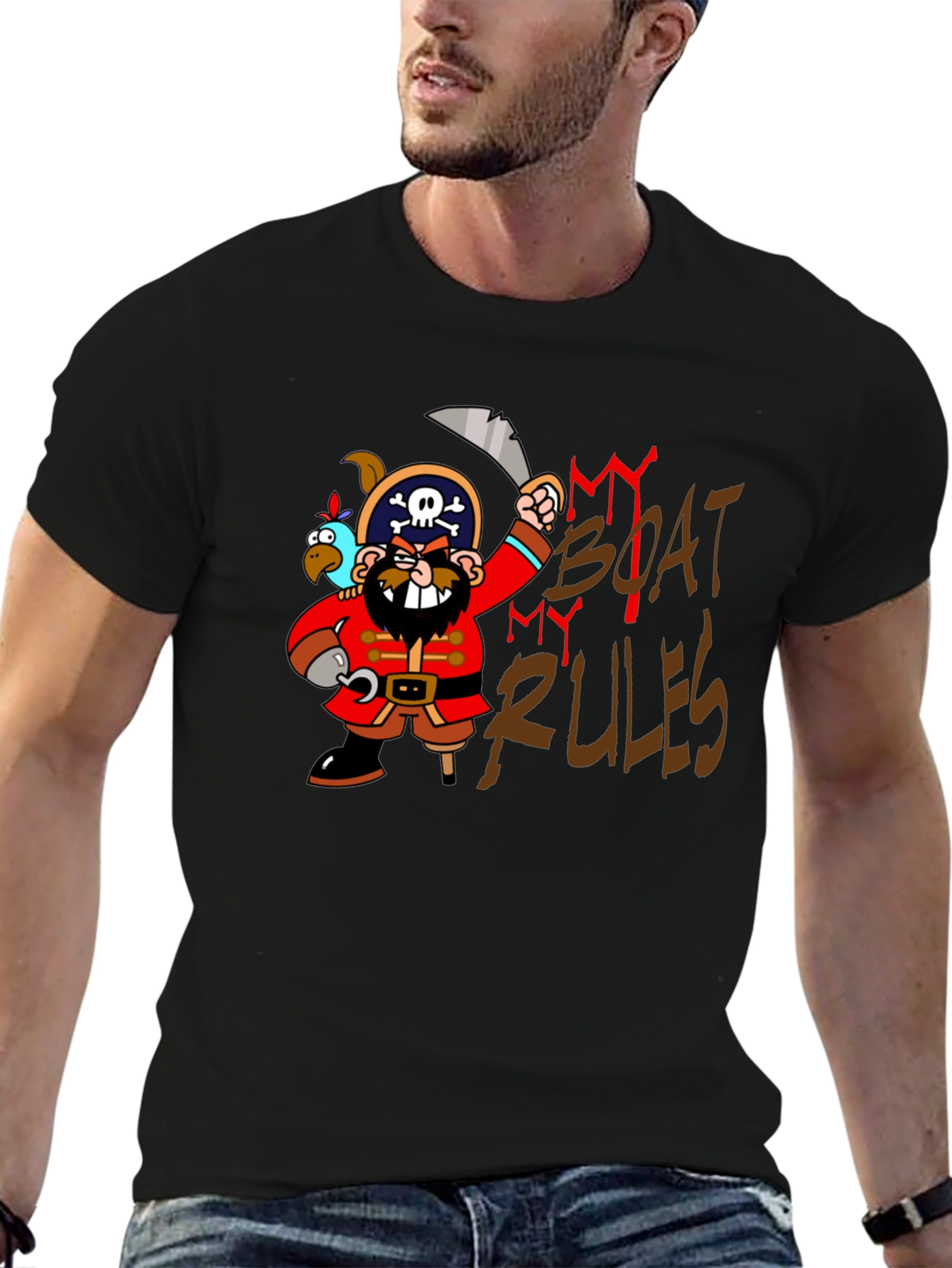 Pirate My Boat My Rules T-Shirt
