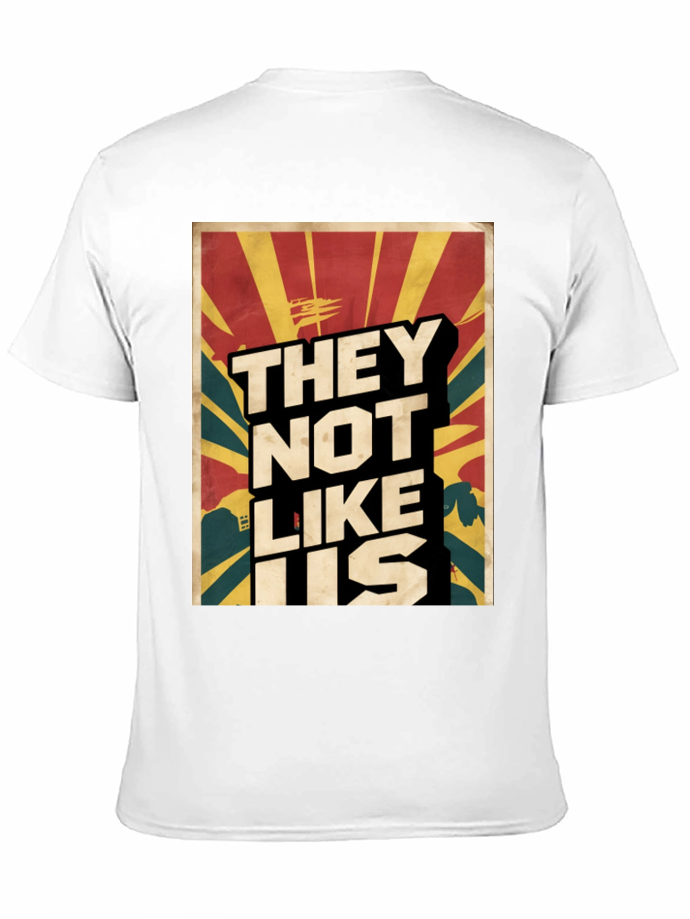 They Not Like Us Graphic Tee - Black
