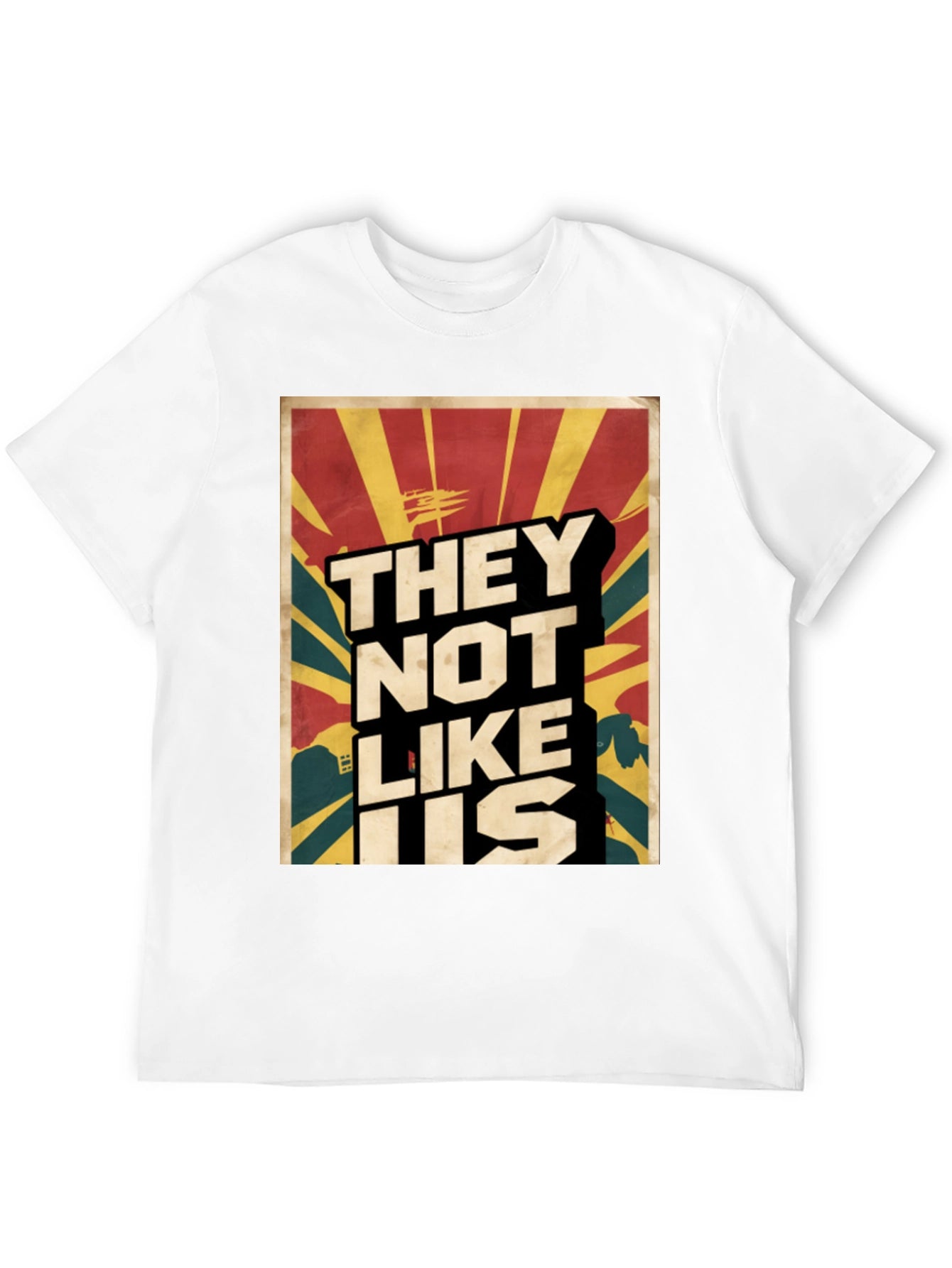 They Not Like Us Graphic Tee - Black