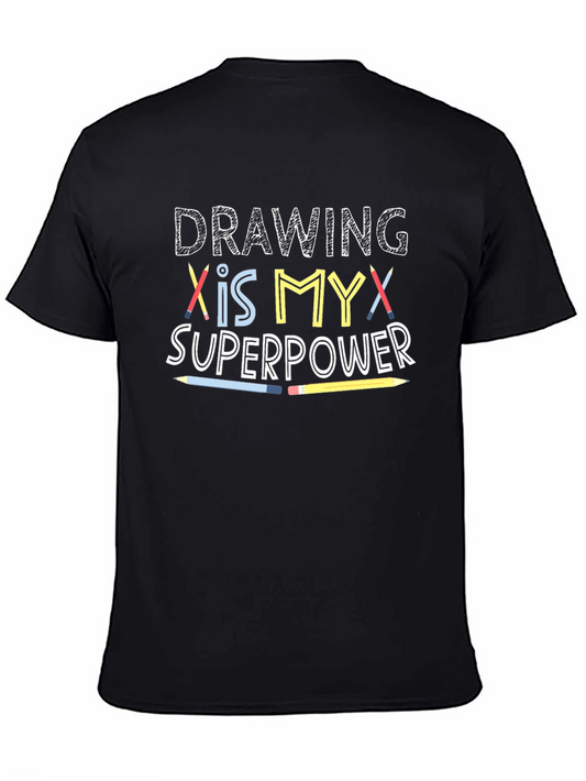 Drawing is My Superpower Graphic Tee